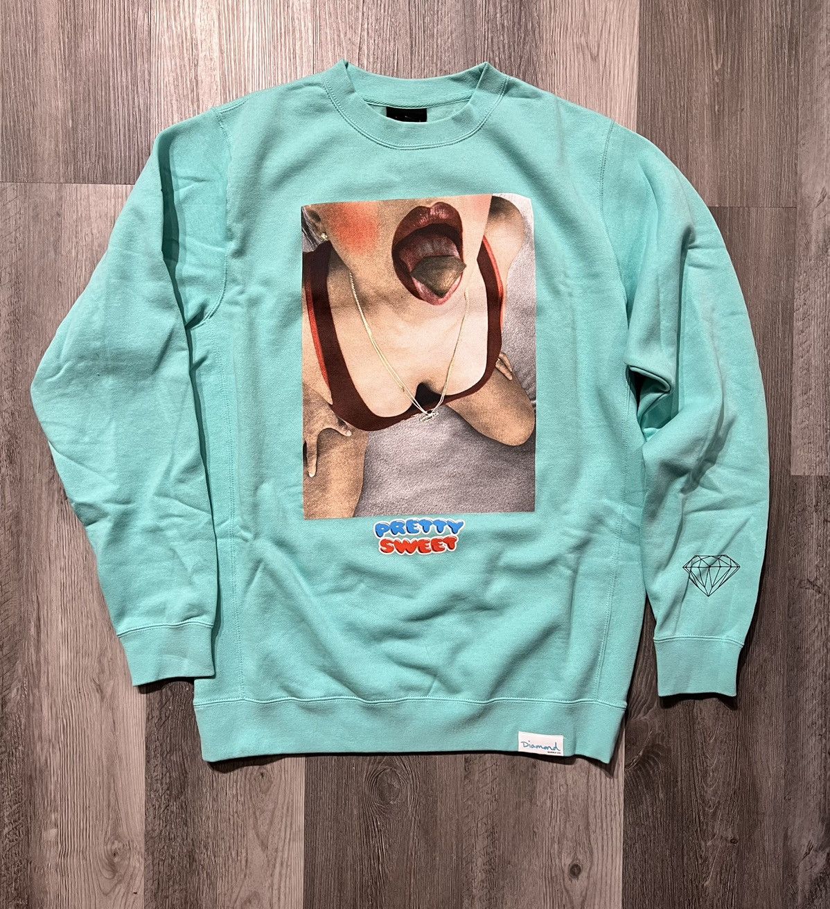 Diamond Supply x Girl x Chocolate Pretty Sweet Crewneck - DS