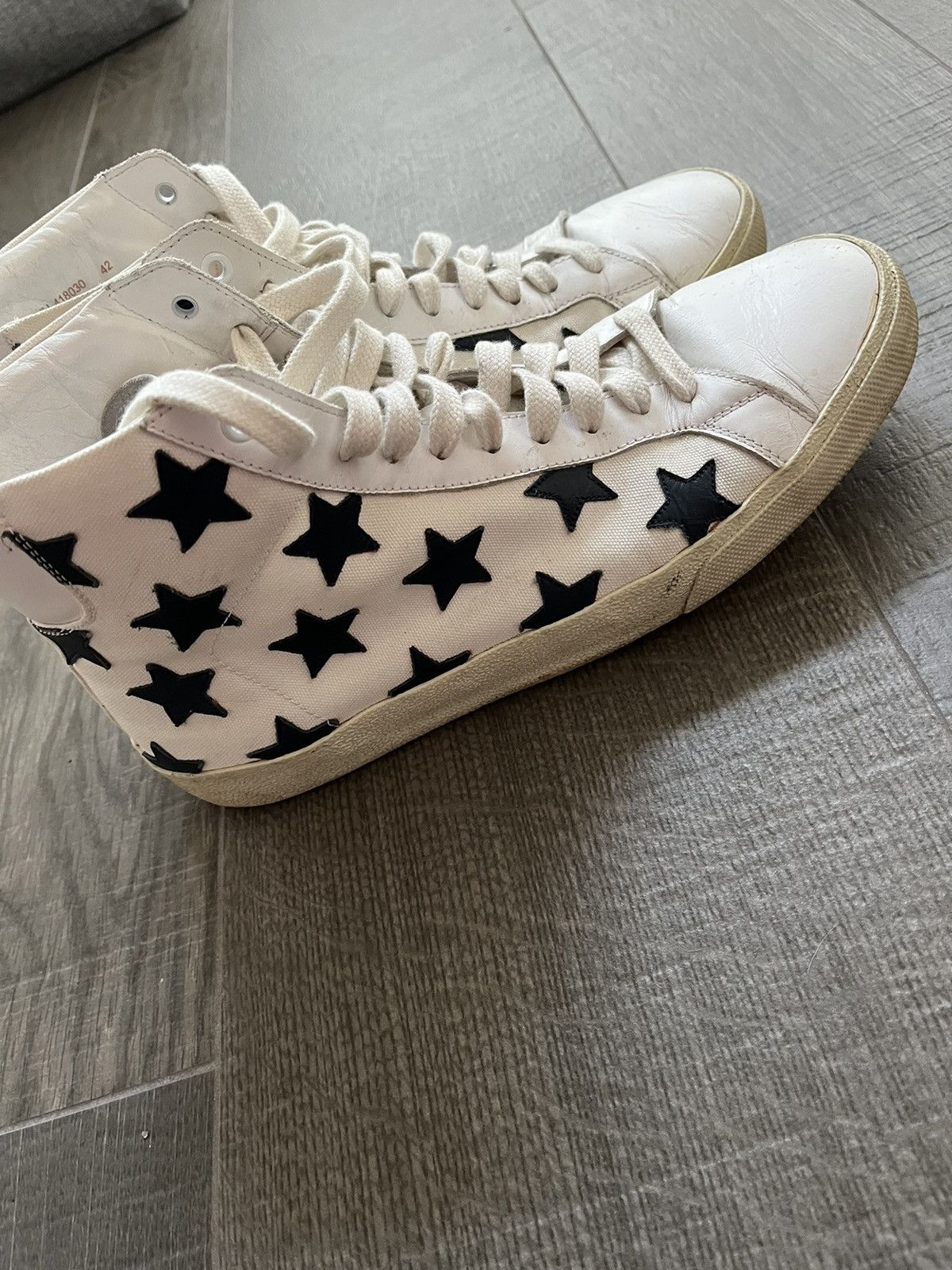 Pre-owned Saint Laurent Sneakers In White