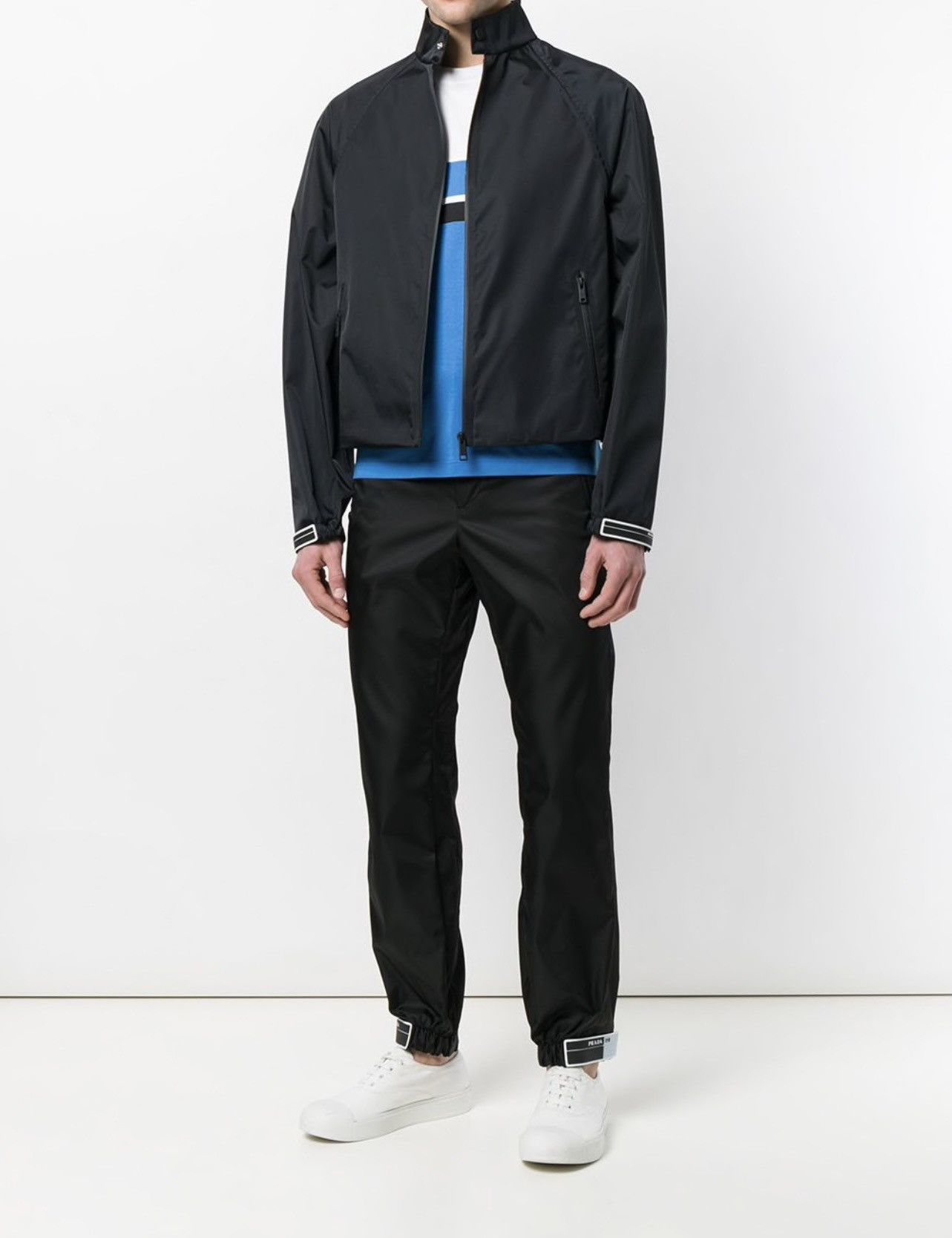 Prada Prada Nylon Gabardine Jacket Size US XXL / EU 58 / 5 - 14 Thumbnail
