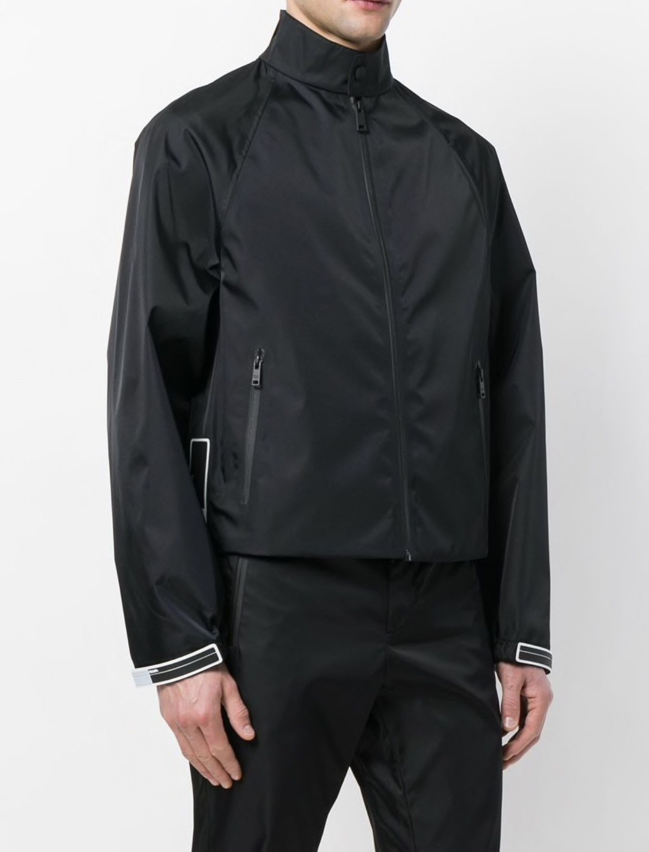 Prada Prada Nylon Gabardine Jacket Size US XXL / EU 58 / 5 - 12 Thumbnail