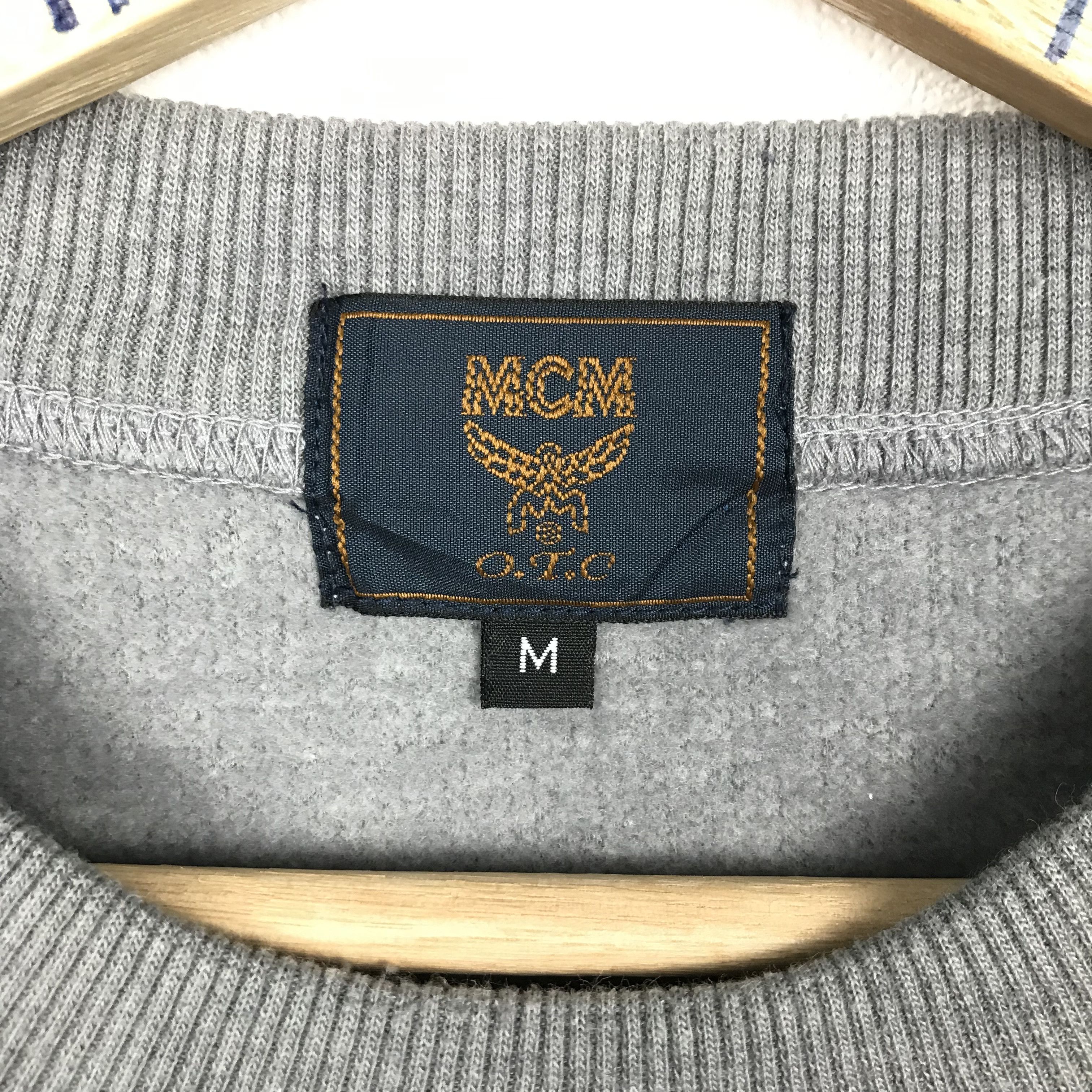 MCM Vintage McM Embroidered Logo Sweatshirt Size US M / EU 48-50 / 2 - 4 Thumbnail