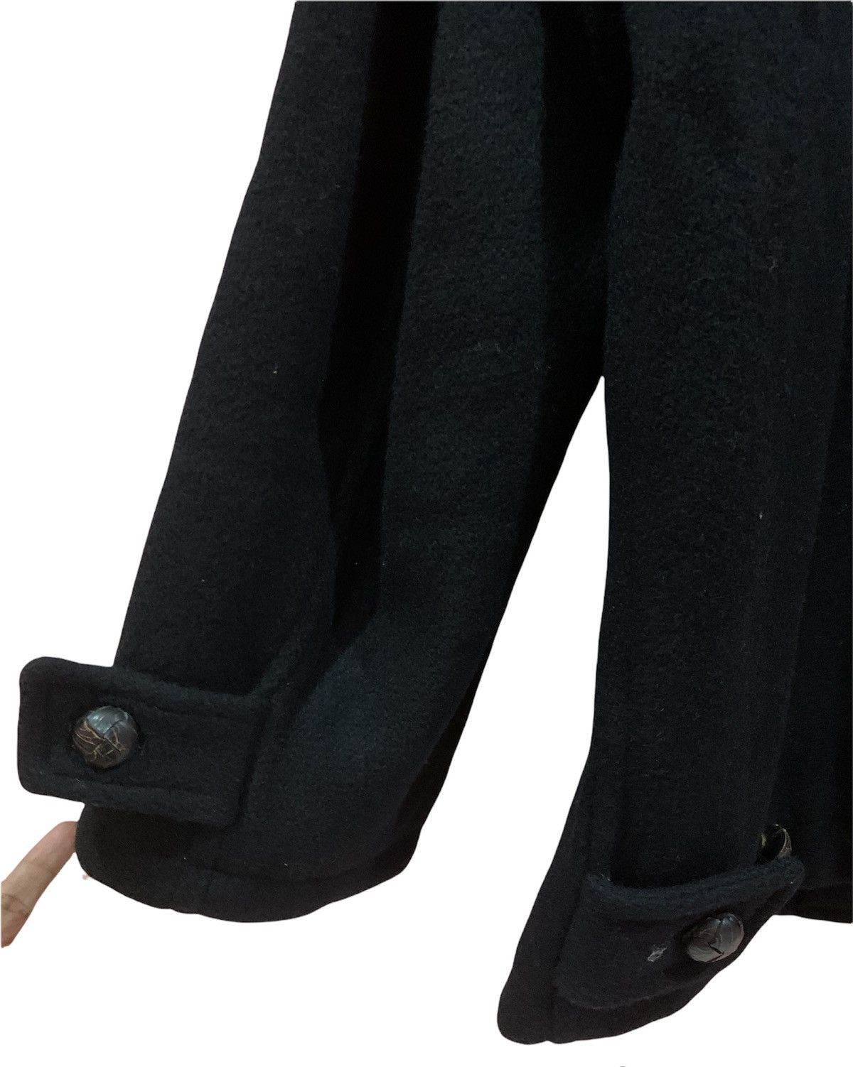 45rpm 45RPM fireman heavyCoat Softhell Wool Dark Black Size US L / EU 52-54 / 3 - 8 Thumbnail