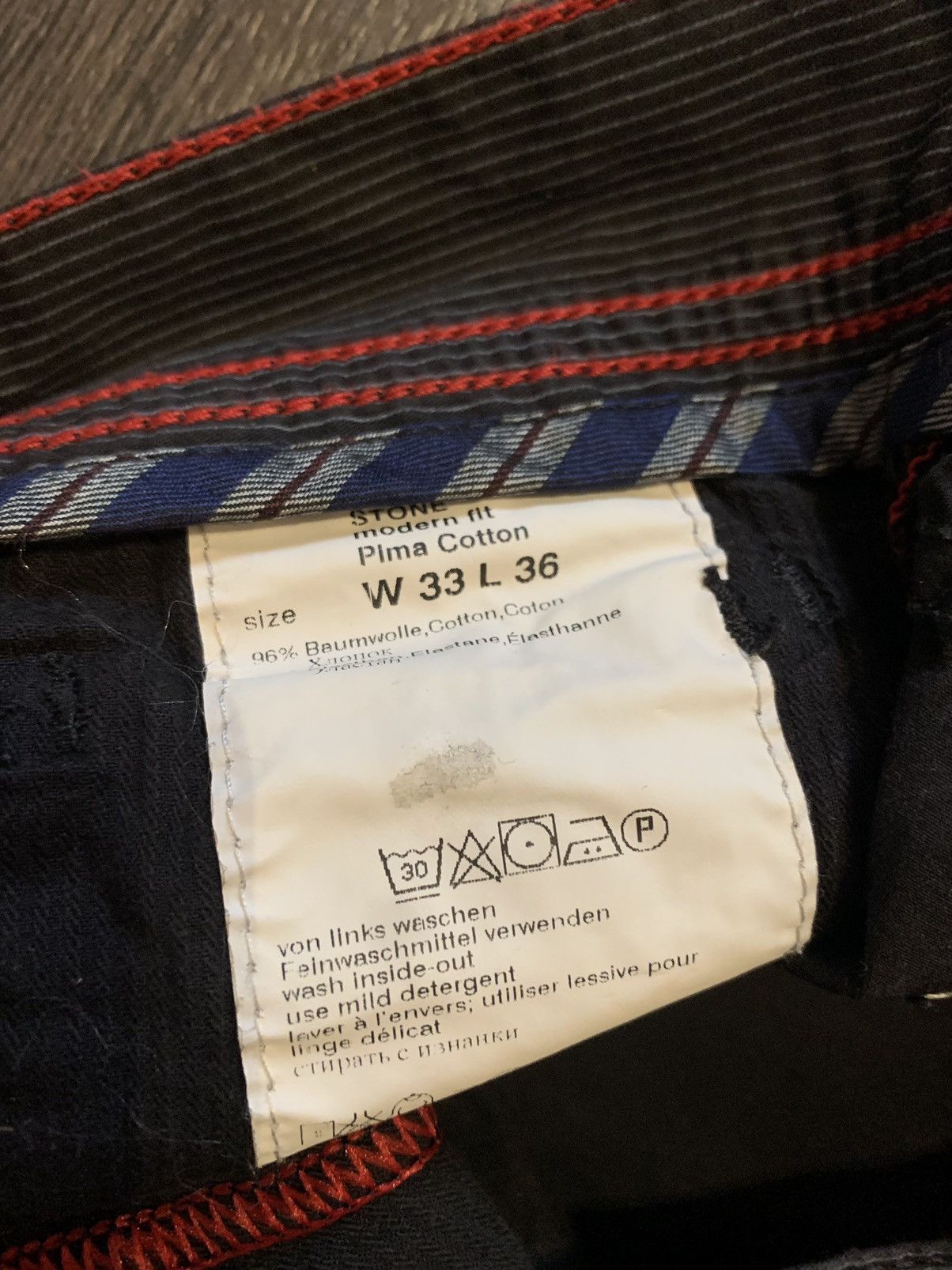 Alberto Alberto x Lightweight x Casual stripes pant Size US 33 - 8 Thumbnail