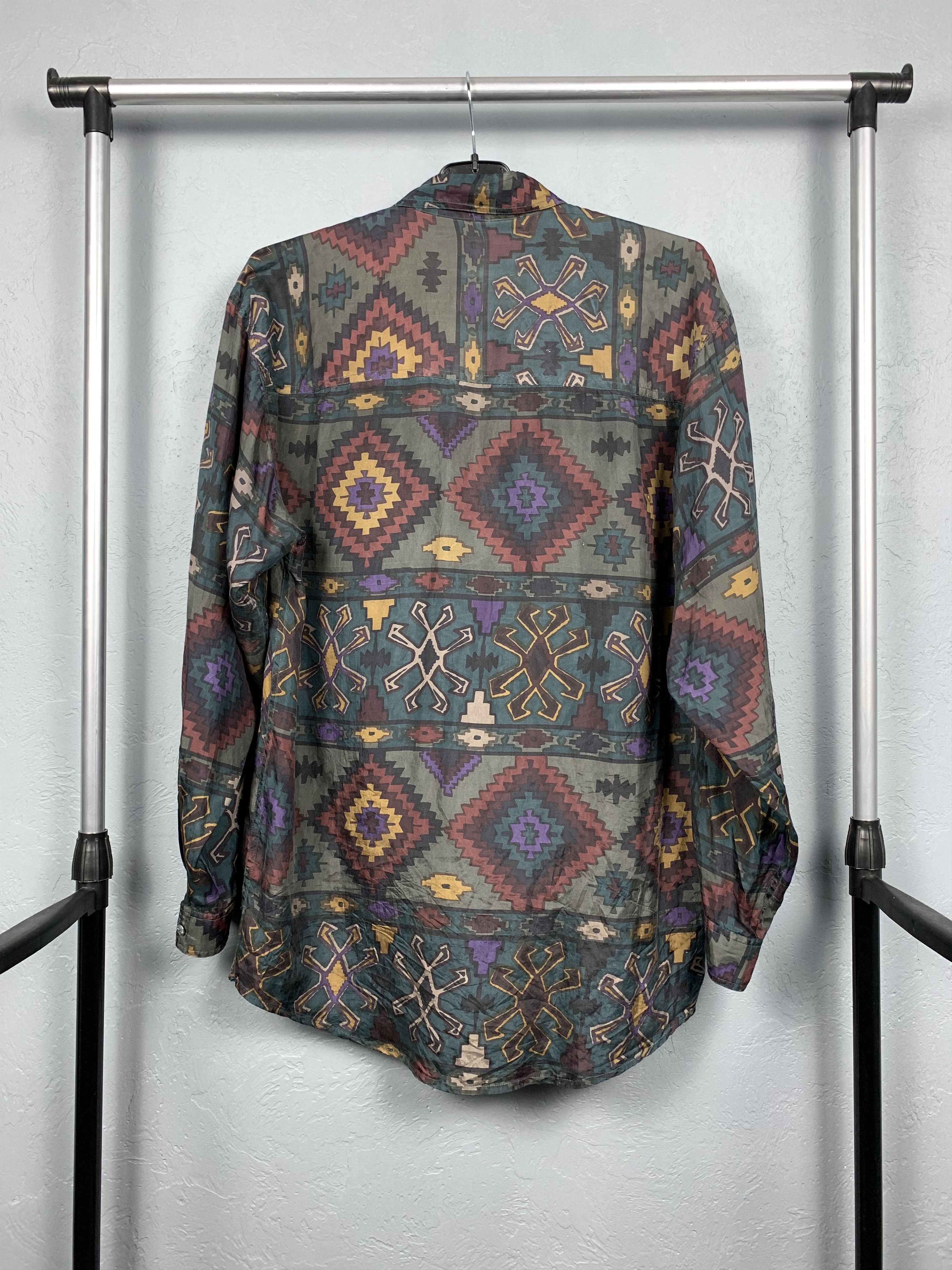 Other Vintage Hawaiian Shirt Silk Shirt Size US M / EU 48-50 / 2 - 5 Thumbnail