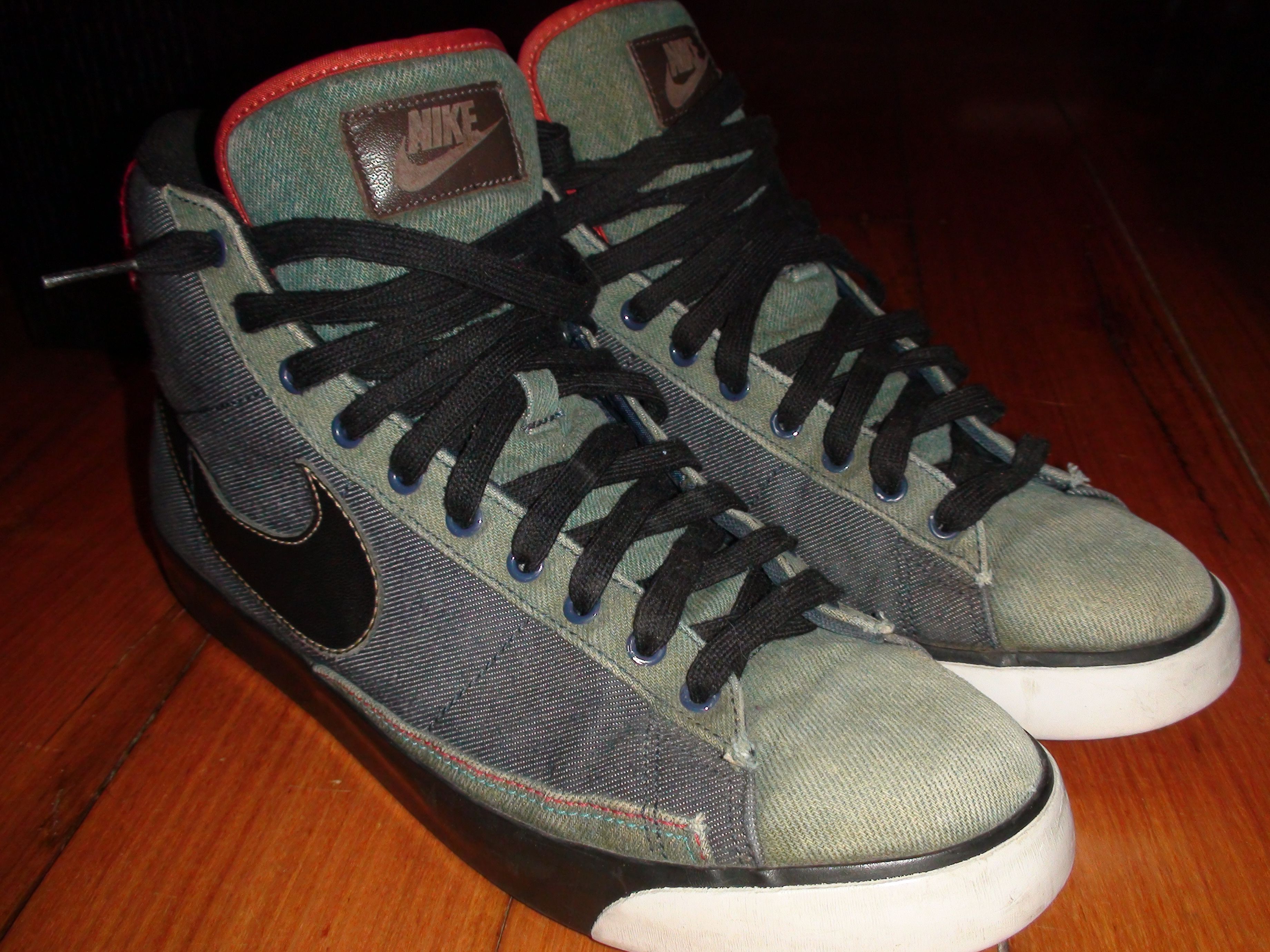 Nike blazer selvage denim best sale