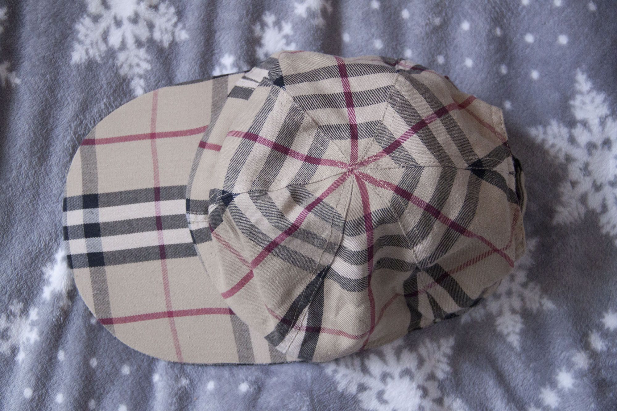 Burberry × Vintage Vintage Burberry Nova Check Baseball Hat Cap Beige Size ONE SIZE - 2 Thumbnail