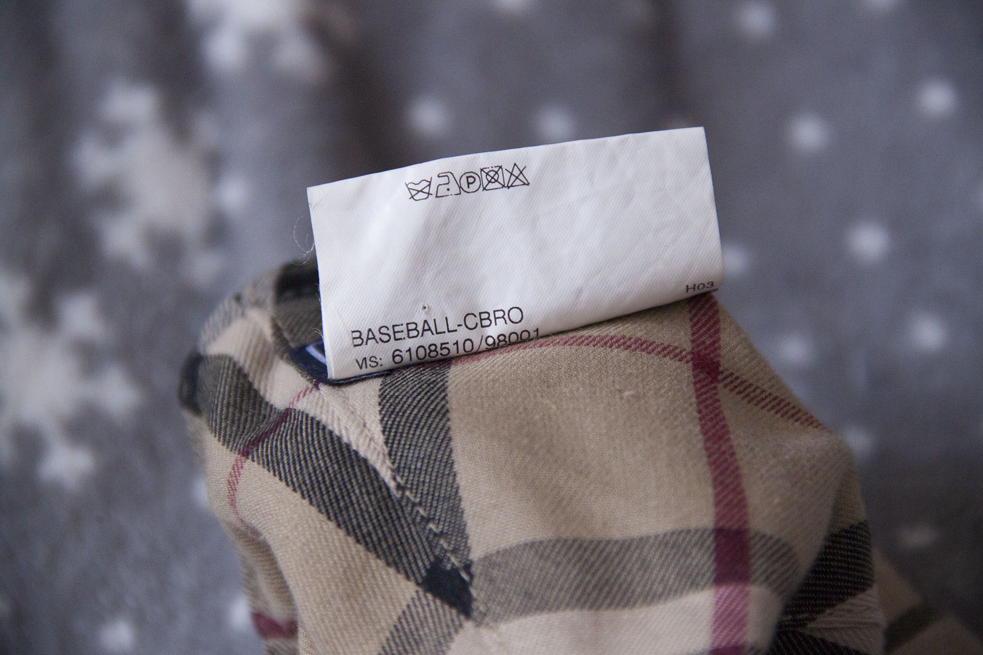 Burberry × Vintage Vintage Burberry Nova Check Baseball Hat Cap Beige Size ONE SIZE - 6 Thumbnail