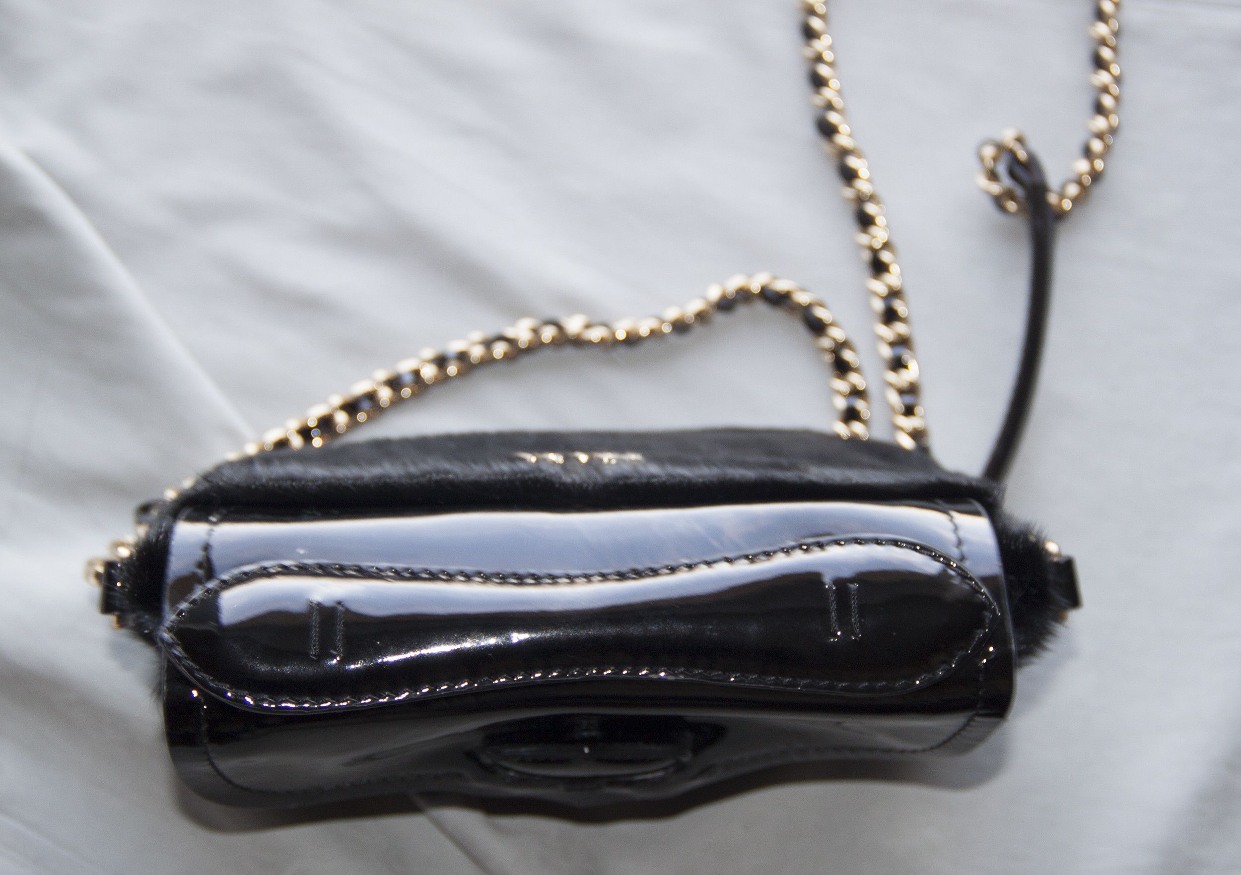 Prada Prada Prada fur Spazzolato fur mini bag Size ONE SIZE - 4 Thumbnail