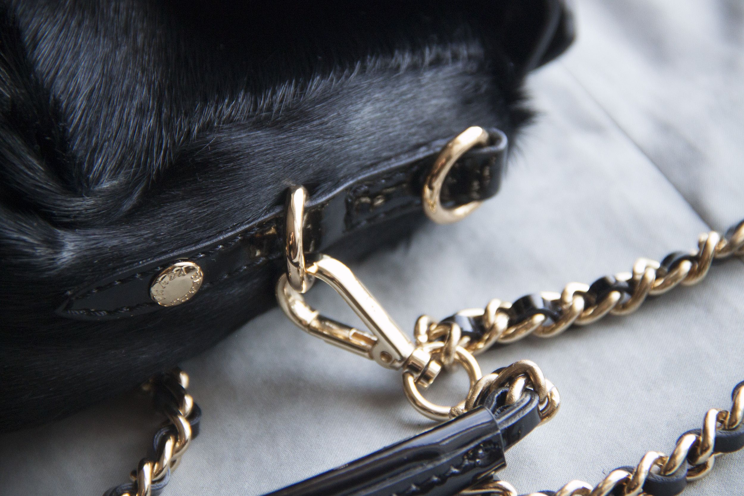 Prada Prada Prada fur Spazzolato fur mini bag Size ONE SIZE - 3 Thumbnail