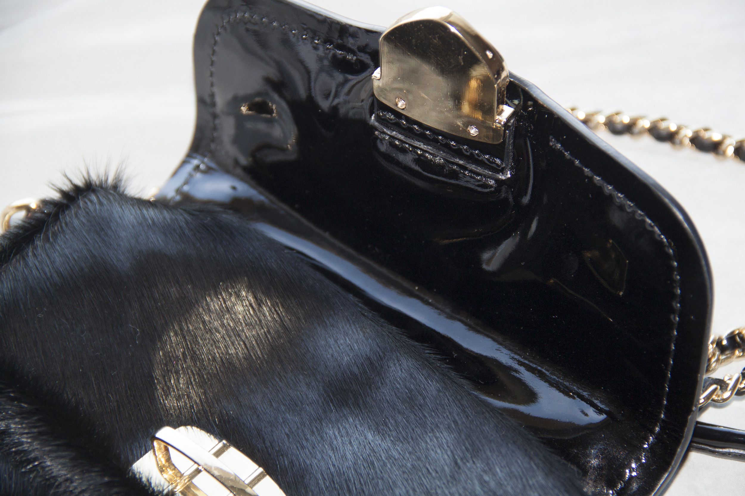 Prada Prada Prada fur Spazzolato fur mini bag Size ONE SIZE - 6 Thumbnail