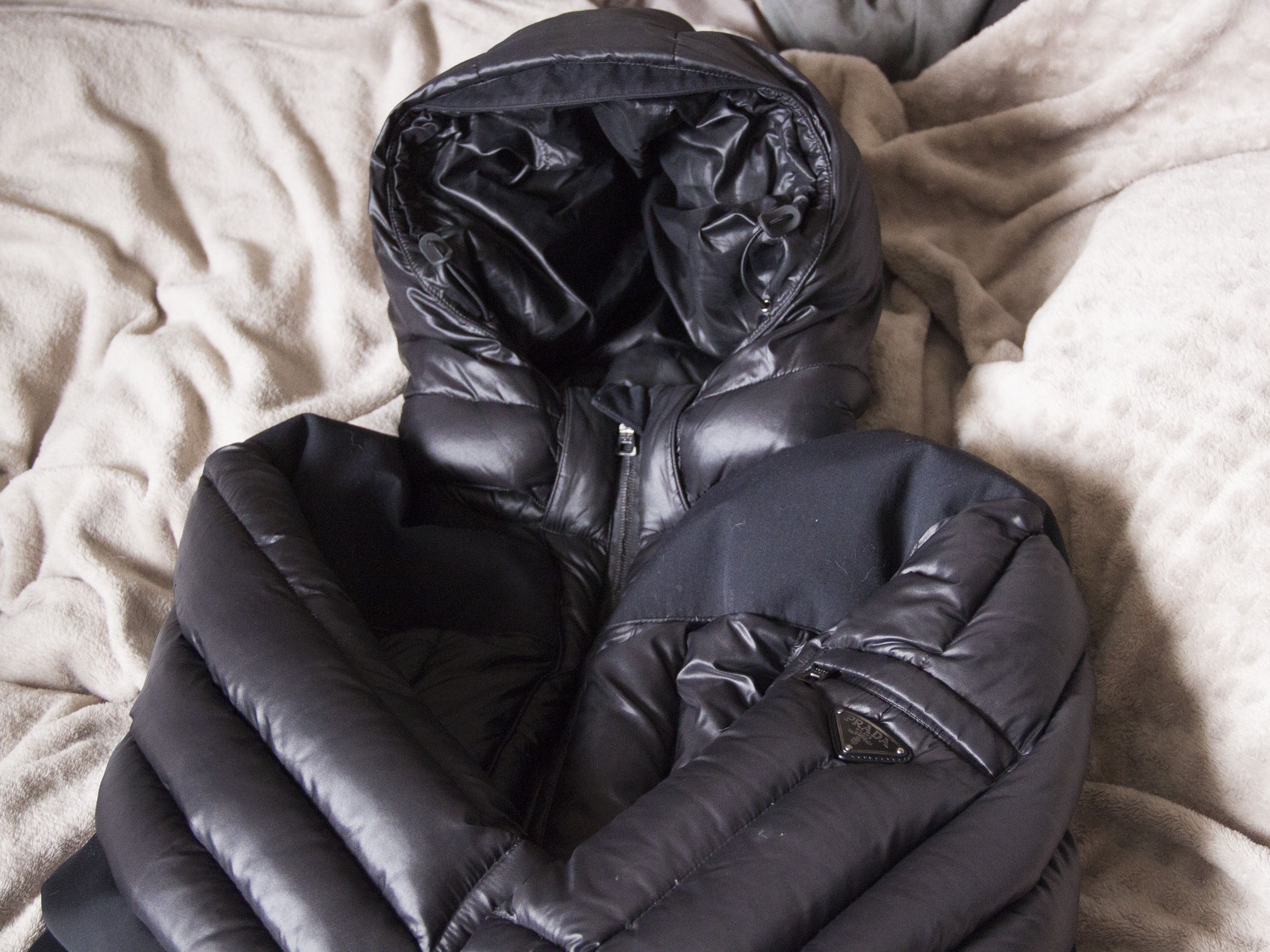Prada Prada nylon puffer jacket with gloves Size US XL / EU 56 / 4 - 11 Thumbnail