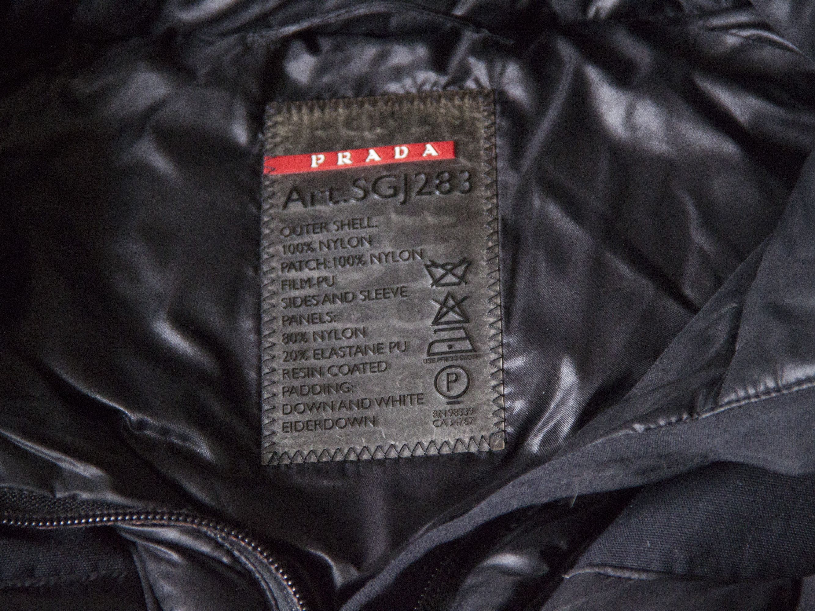 Prada Prada nylon puffer jacket with gloves Size US XL / EU 56 / 4 - 12 Thumbnail