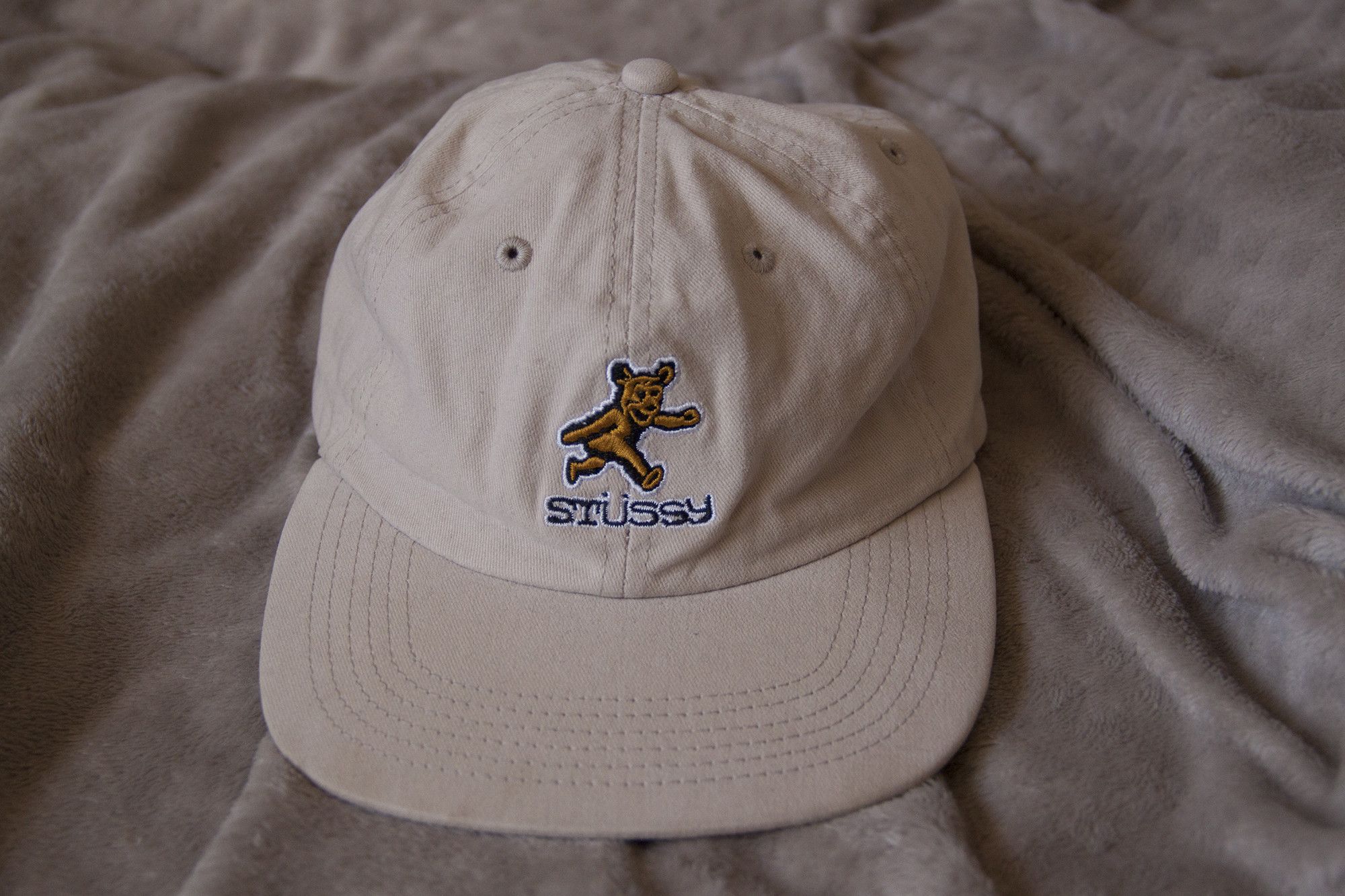 Vintage Vintage Stussy Bear Cap Hat | Grailed