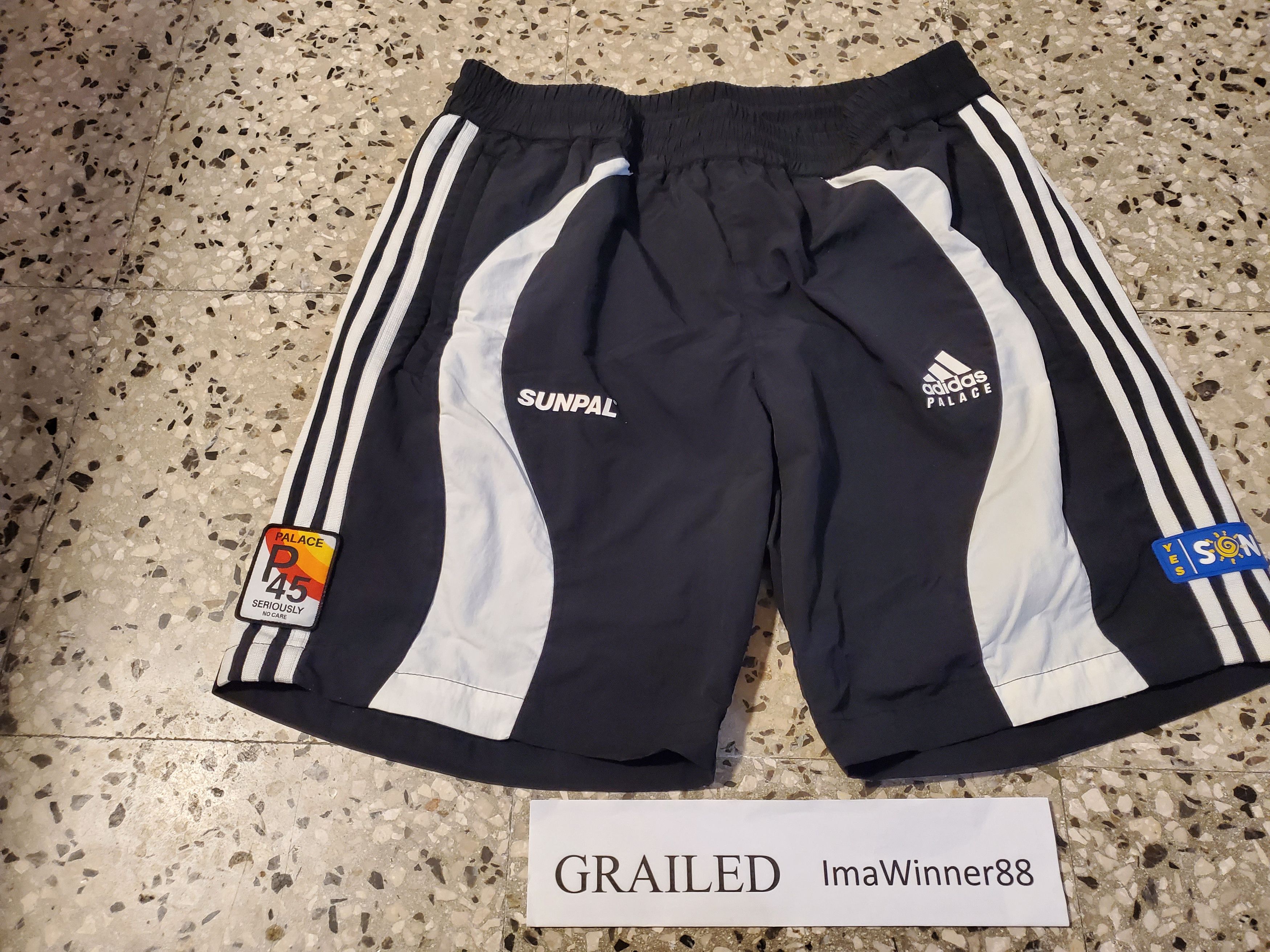 Adidas Adidas x Palace FW20 Sunpal shorts | Grailed