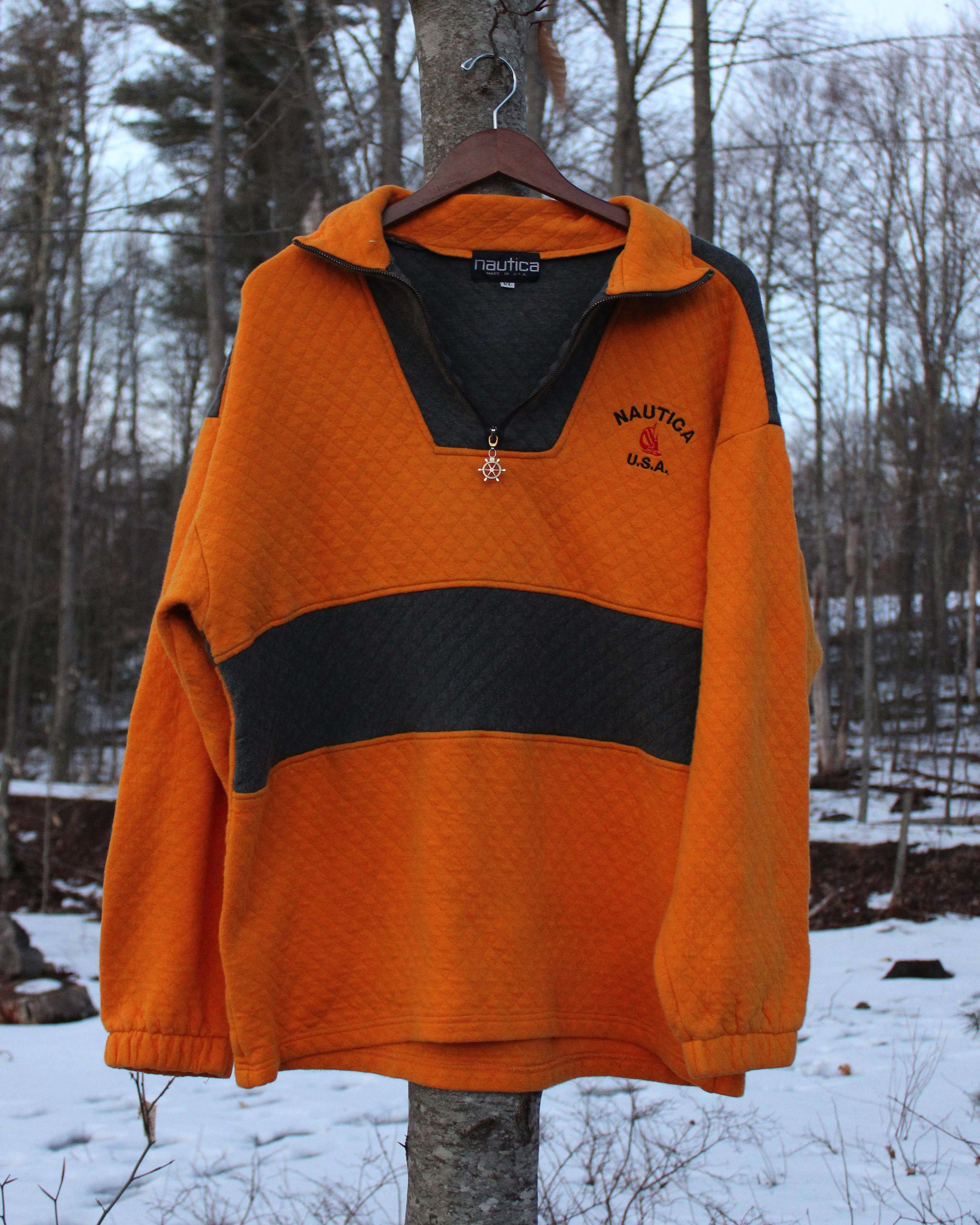 Nautica Vintage Nautica Sailing Quilted Half Zip Size US XL / EU 56 / 4 - 1 Thumbnail