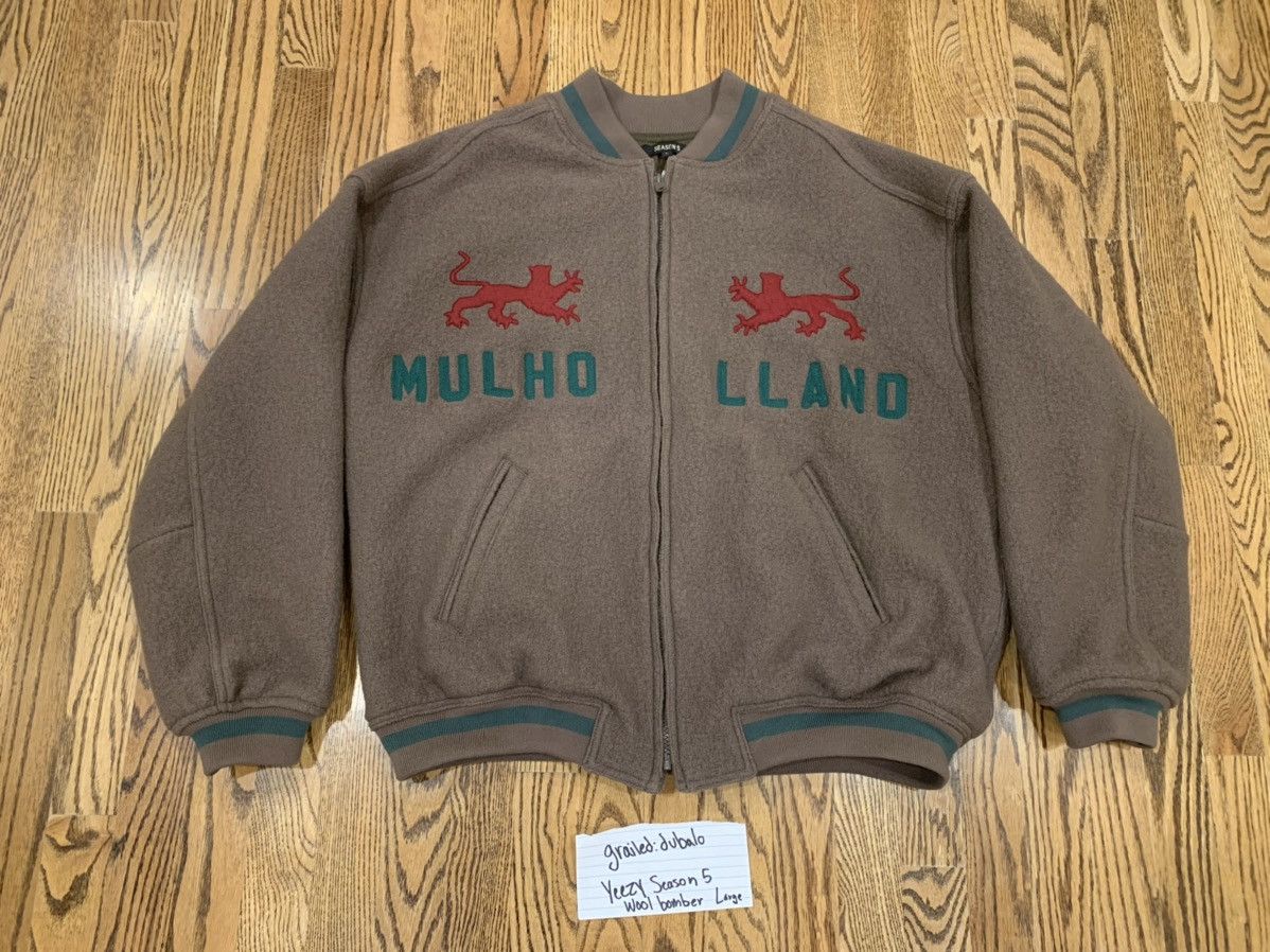 Yeezy Season Yeezy Season 5 Mulholland Wool Bomber Jacket
