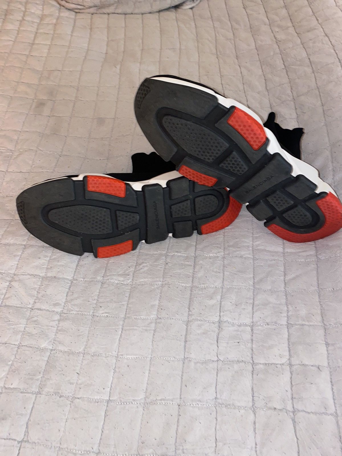 Balenciaga Speed Sock Stretch-Knit Slip-On Sneakers Size US 12 / EU 45 - 2 Thumbnail