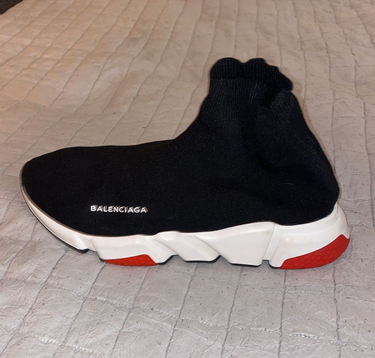 Speed Sock Stretch-Knit Slip-On Sneakers