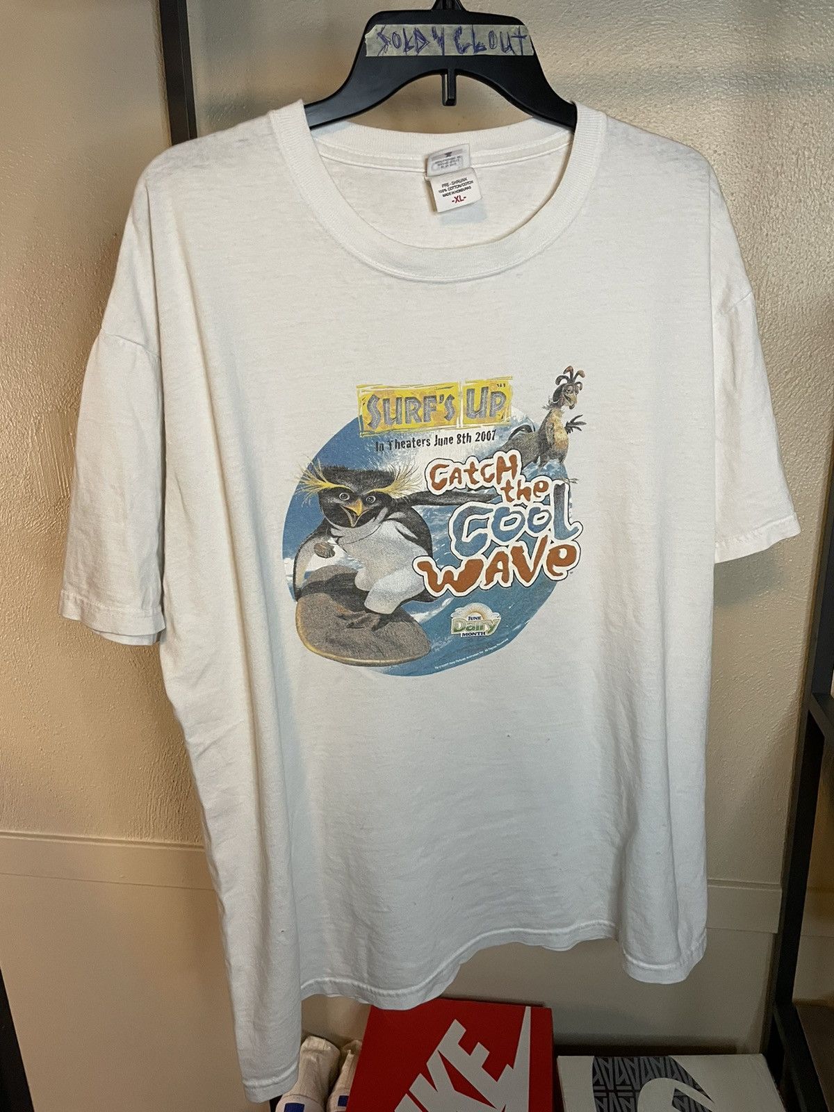 Movie Sony Vintage Surfs Up Movie Promotion shirt RARE Grailed