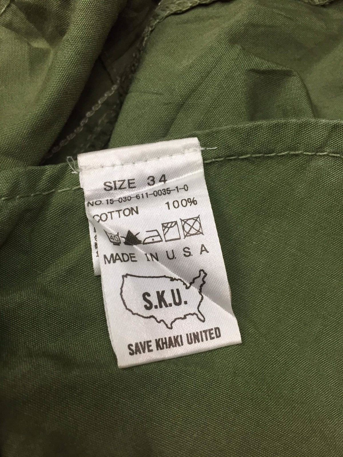 Japanese Brand Save Khaki United Short Size US 34 / EU 50 - 5 Thumbnail