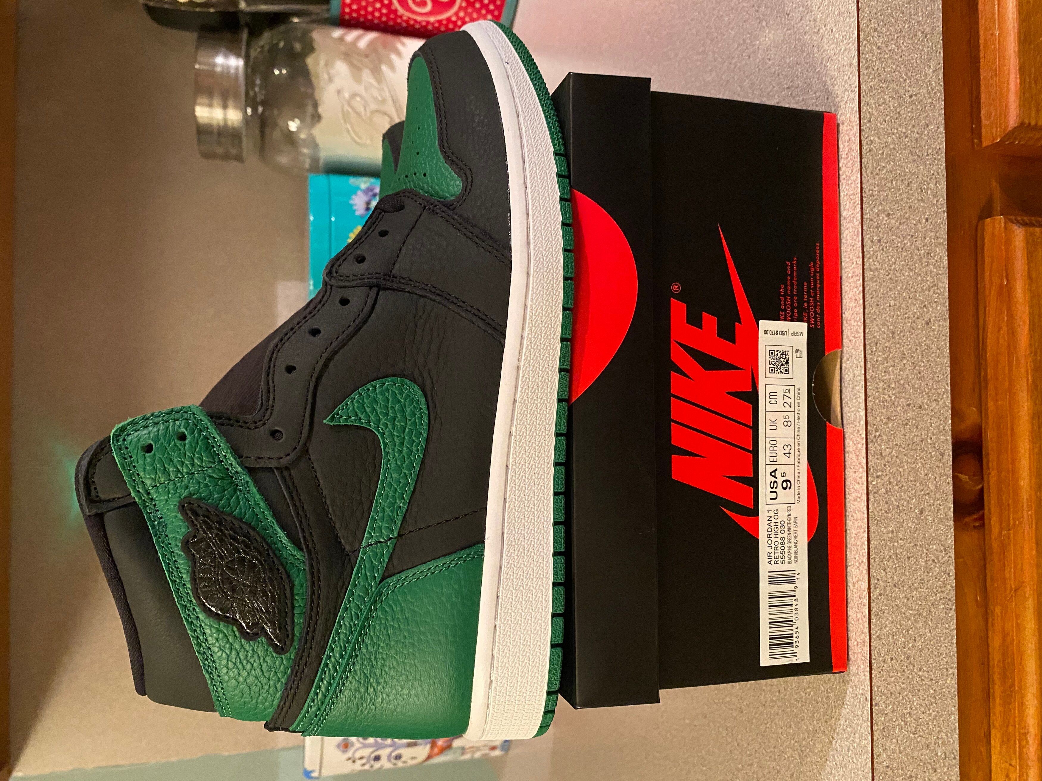 Nike Jordan 1 Pine Green Retro High Og | Grailed