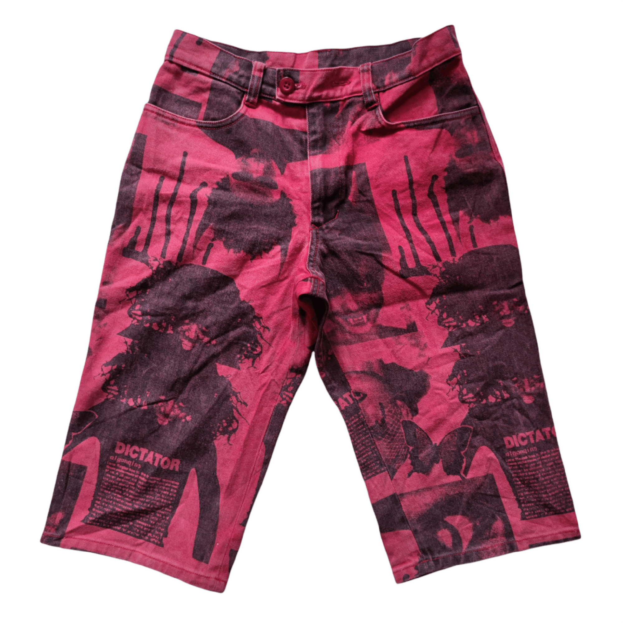 Japanese Brand Algonquins Gothic Printed Short Pants