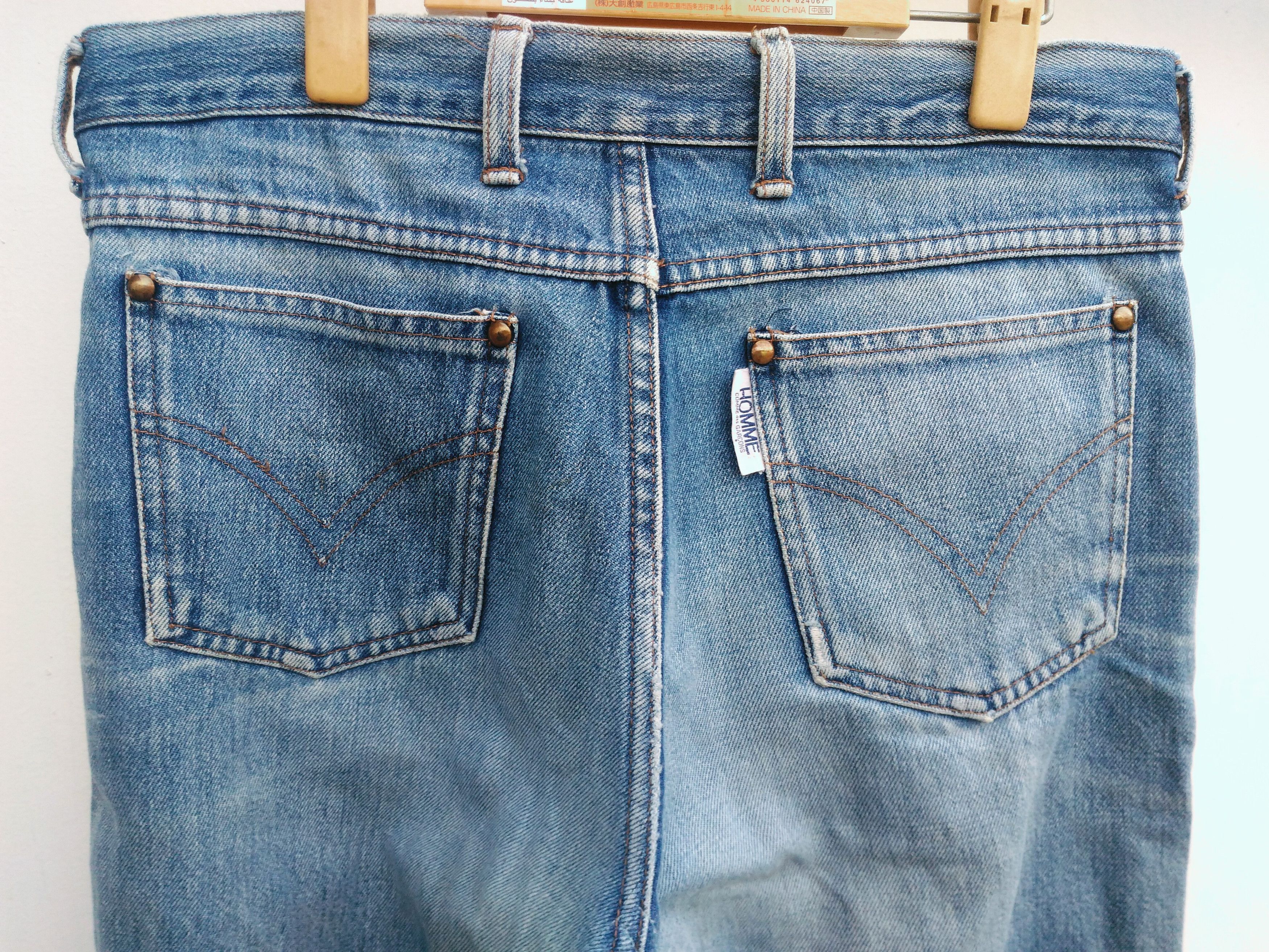 Comme des Garcons Vintage CDG Comme Des Garcons Homme Distressed Jeans Size US 30 / EU 46 - 14 Thumbnail