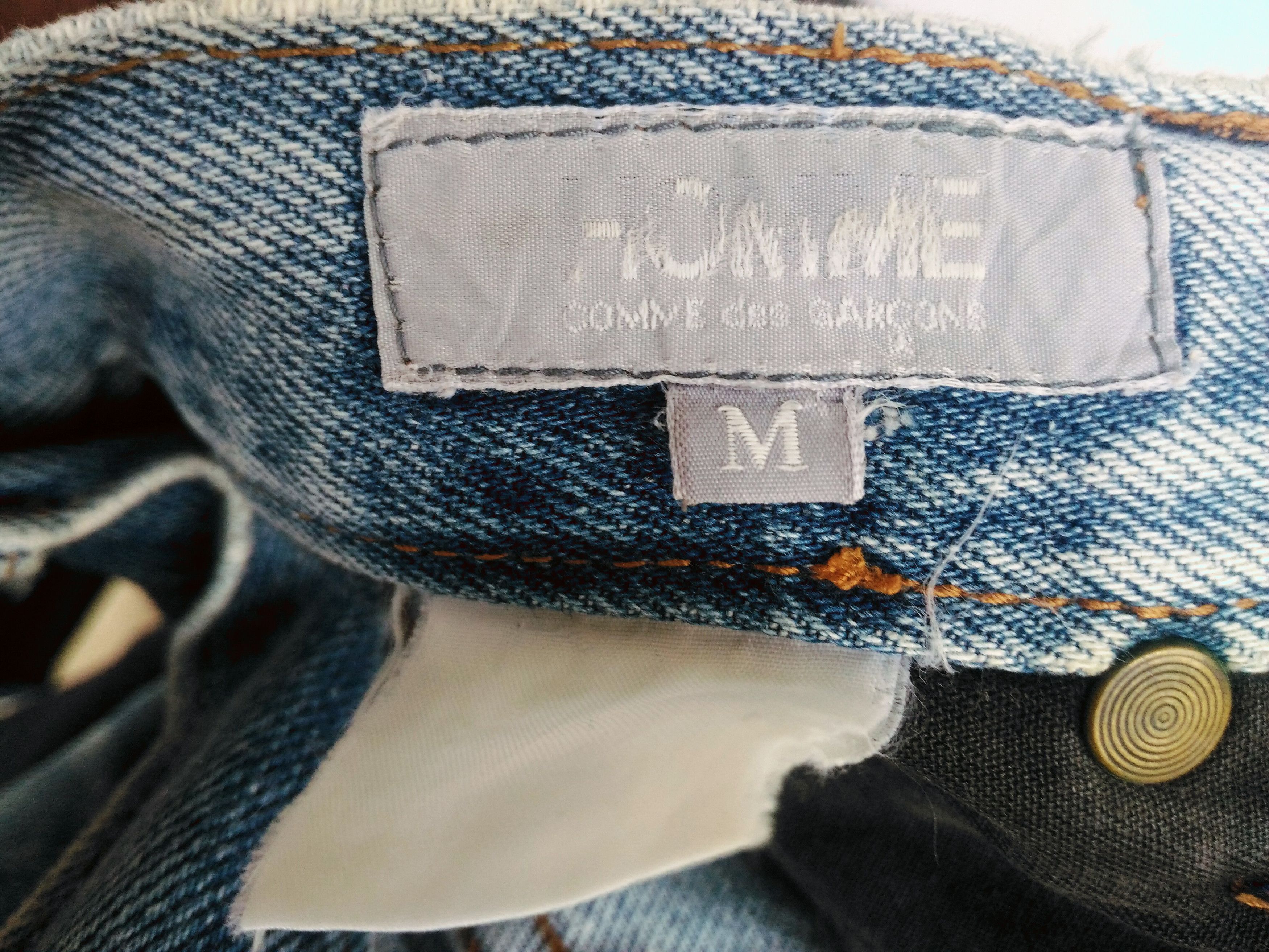 Comme des Garcons Vintage CDG Comme Des Garcons Homme Distressed Jeans Size US 30 / EU 46 - 5 Thumbnail