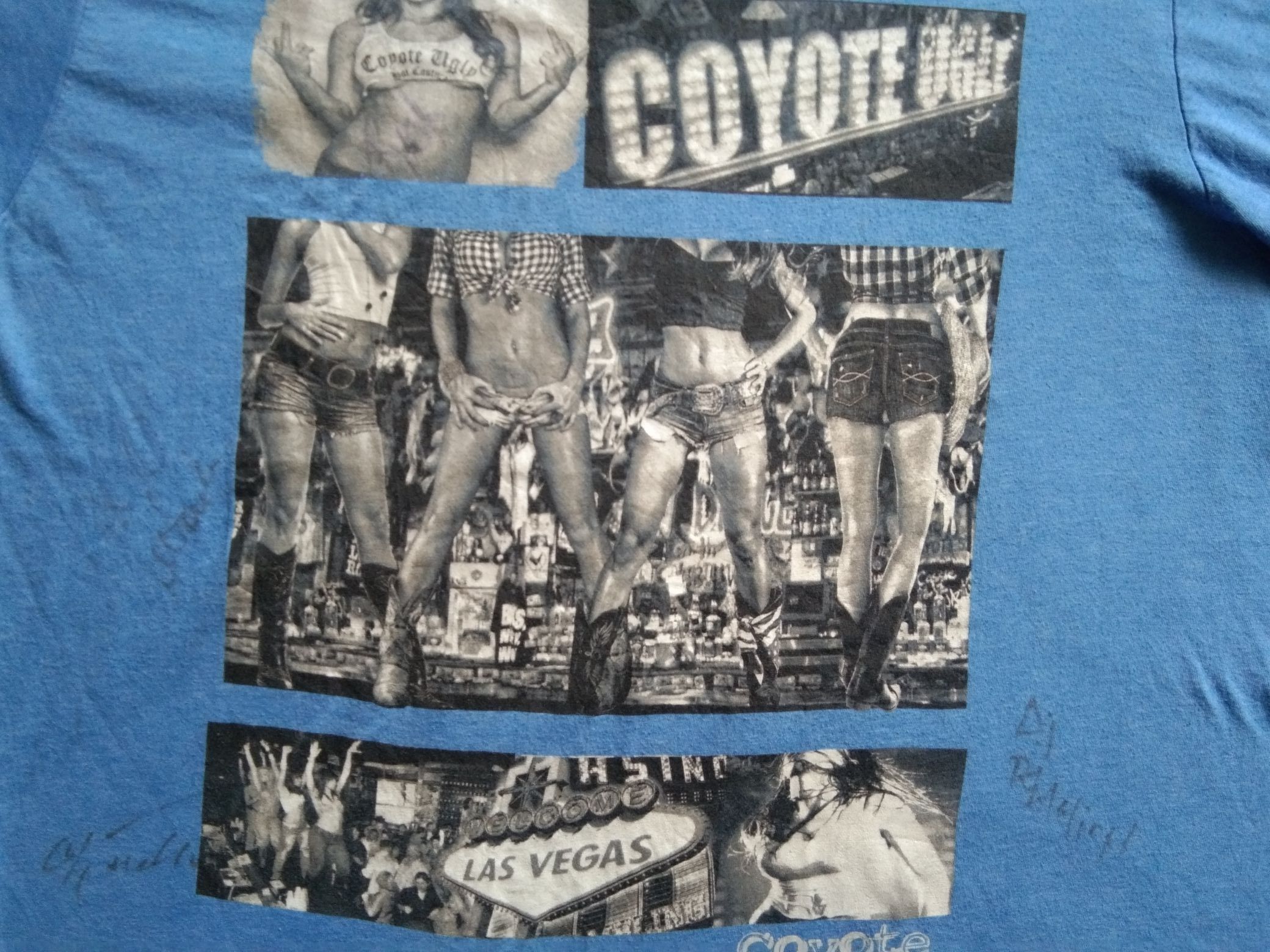 Other Coyote Ugly tshirt SIGNED saloon cafe bar pub Size US L / EU 52-54 / 3 - 1 Thumbnail