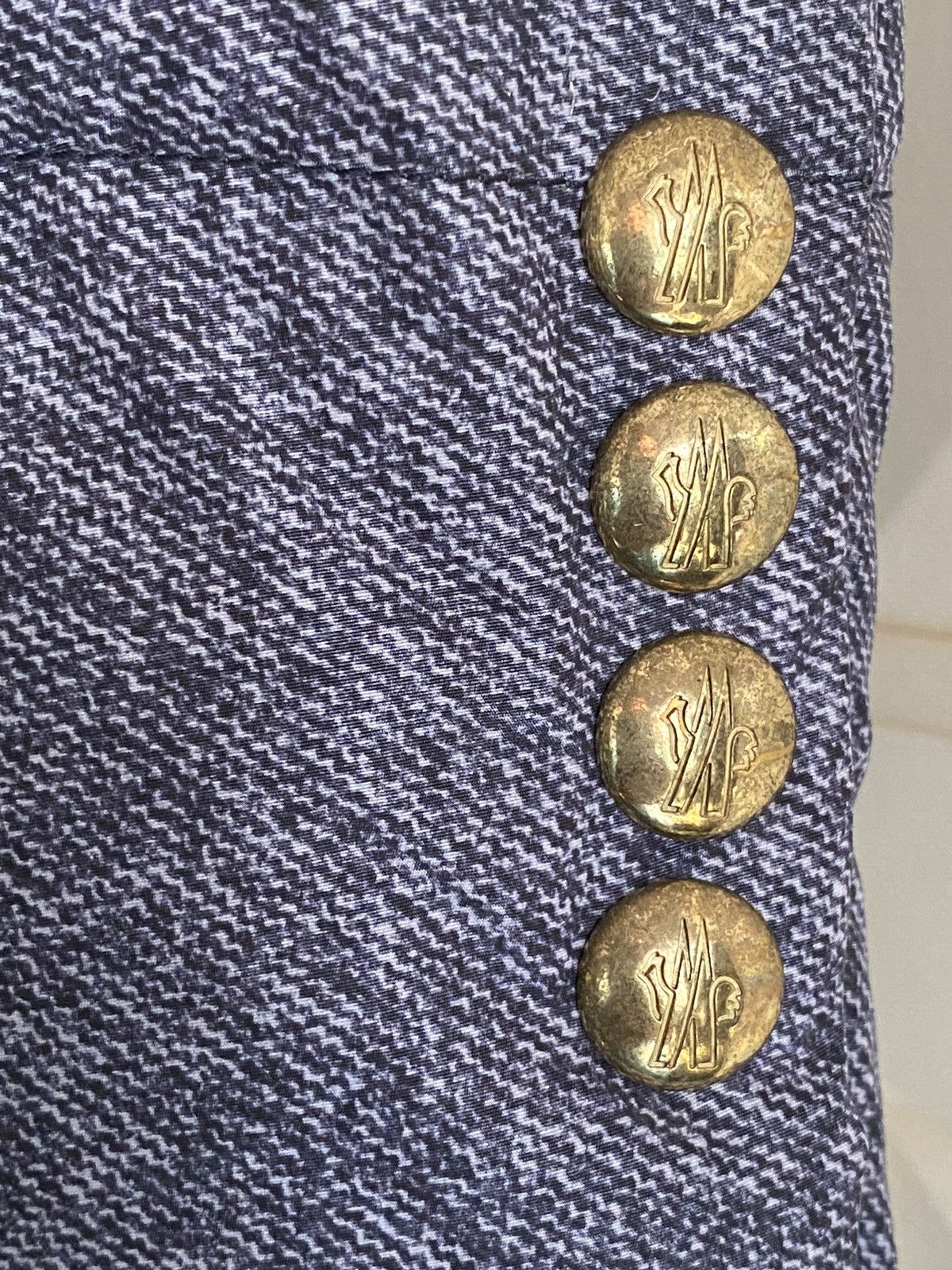 Moncler $2550 Moncler Gamme Bleu by Thom Browne down blazer jacket Size 48R - 3 Thumbnail