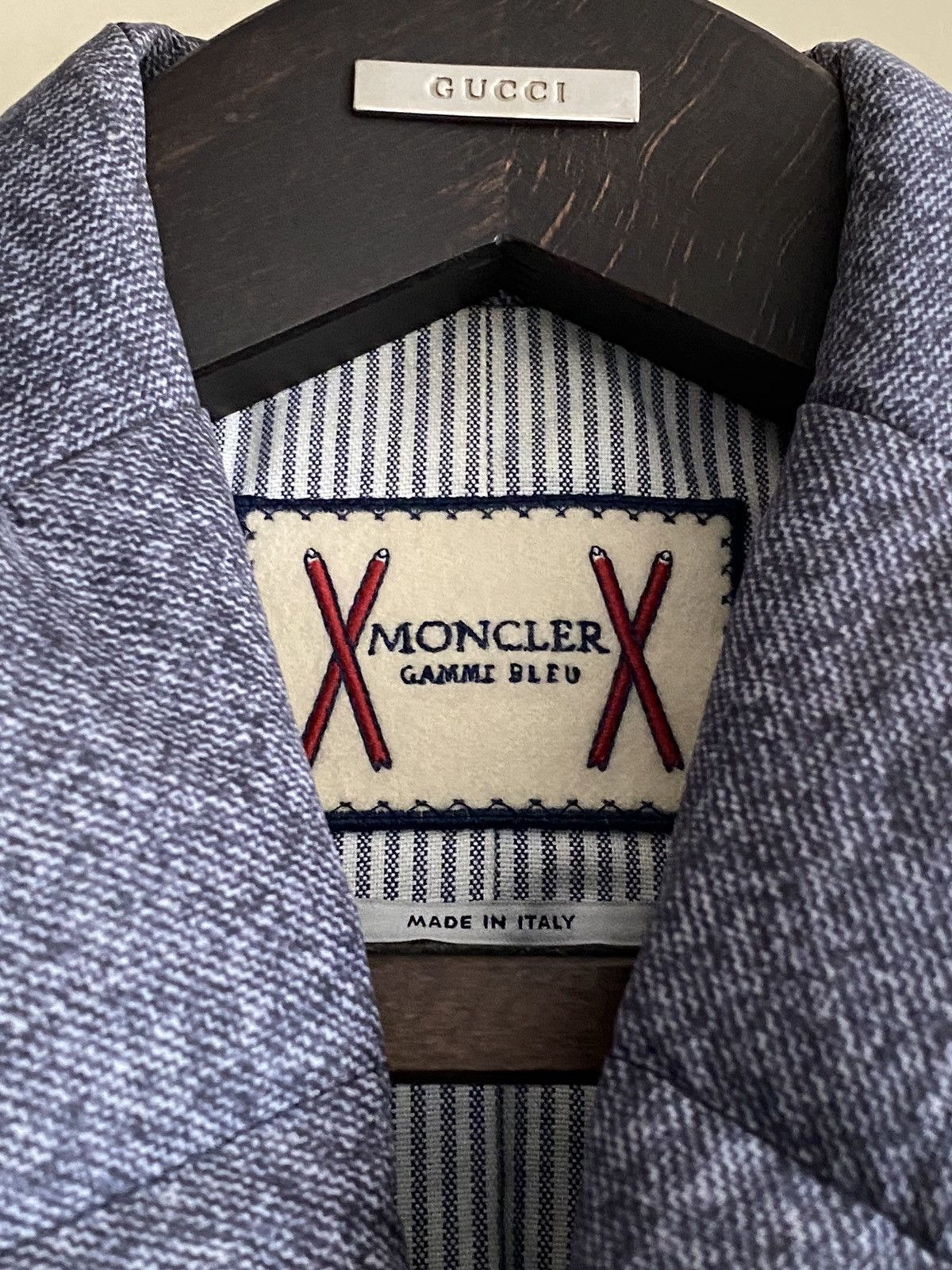 Moncler $2550 Moncler Gamme Bleu by Thom Browne down blazer jacket Size 48R - 5 Thumbnail