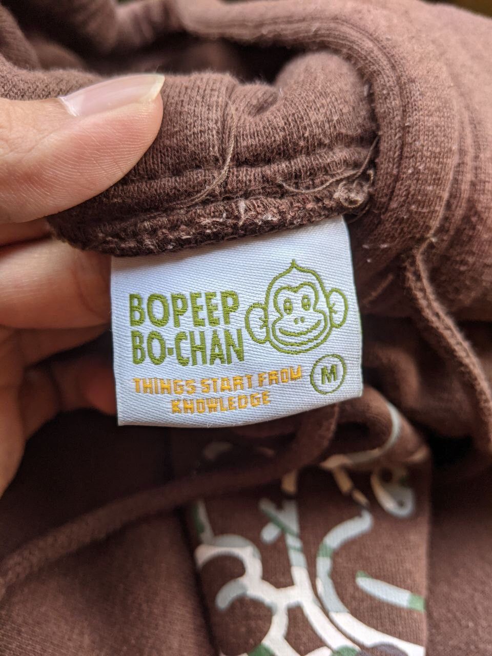 Anime Vintage Bopeep Bo-Chan Anime Series Hoodie x Japanese Brand Size US M / EU 48-50 / 2 - 14 Thumbnail