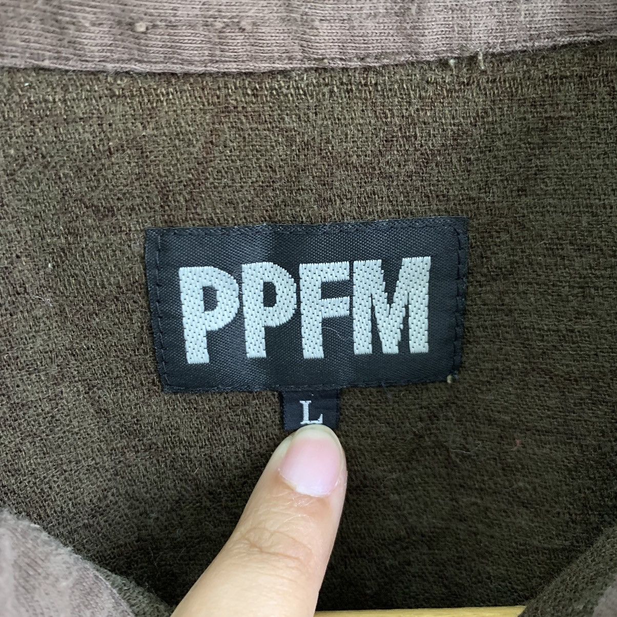 Japanese Brand × PPFM × Seditionaries Vintage PPFM Button Up Shirt Size US L / EU 52-54 / 3 - 2 Thumbnail