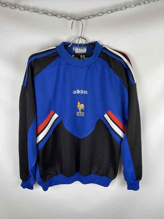 Adidas Adidas Vintage 90s France team soccer football sweatshirt
