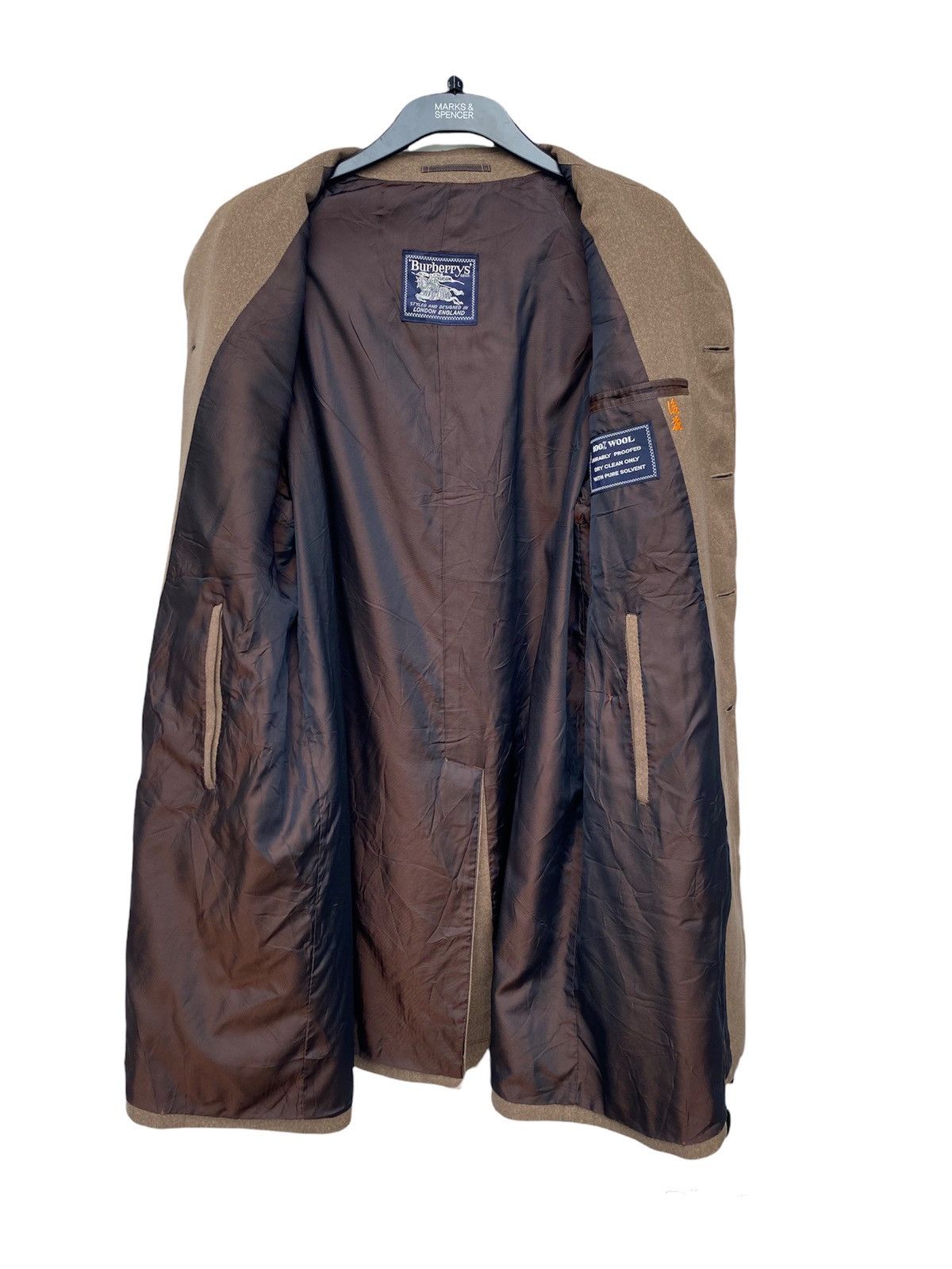 Burberry BURBERRYS MEN TRENCH COAT DURABLY PROOFED Size US M / EU 48-50 / 2 - 3 Thumbnail