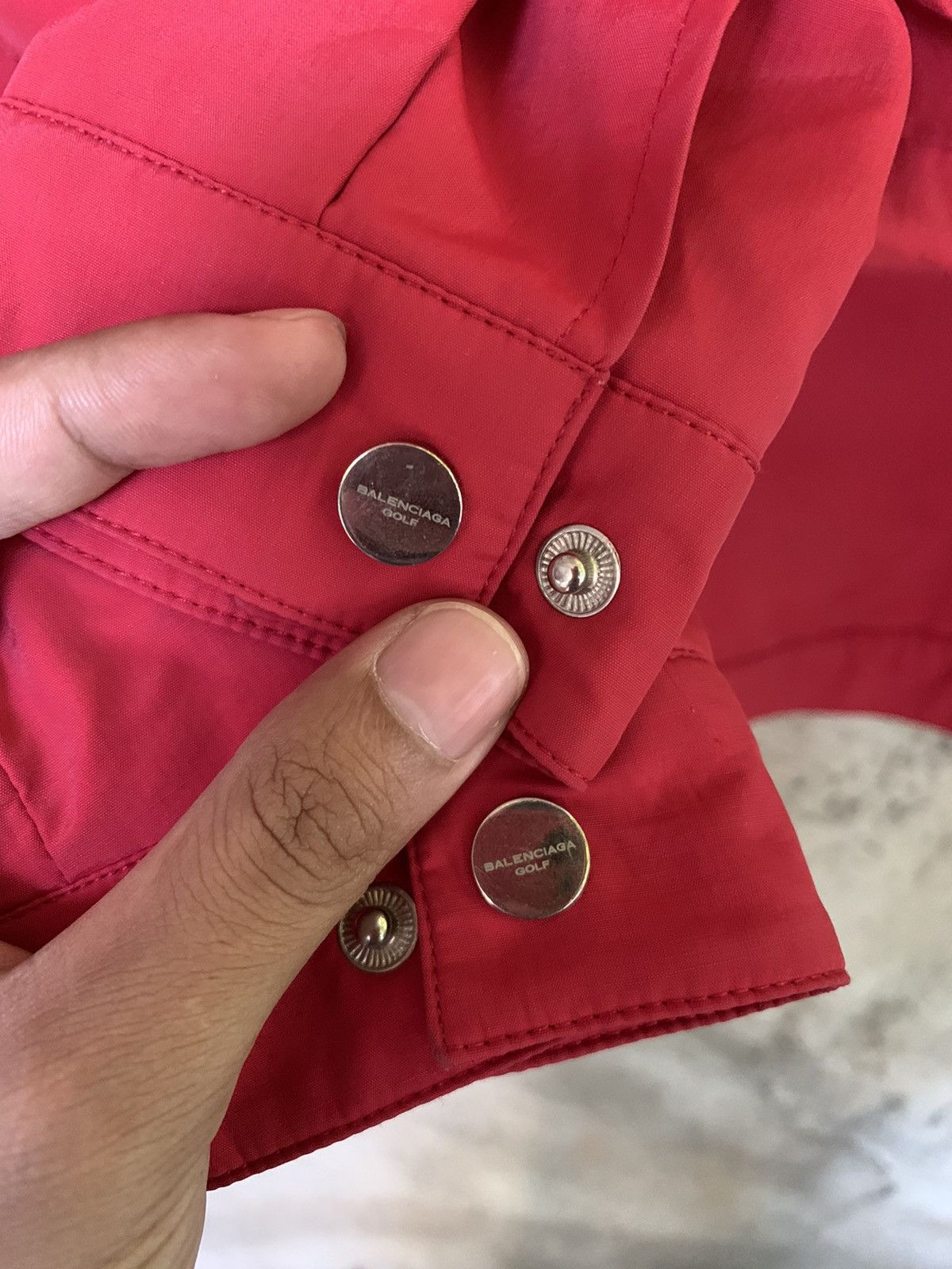 Balenciaga Balenciaga Red Nylon Jacket Size US M / EU 48-50 / 2 - 7 Thumbnail