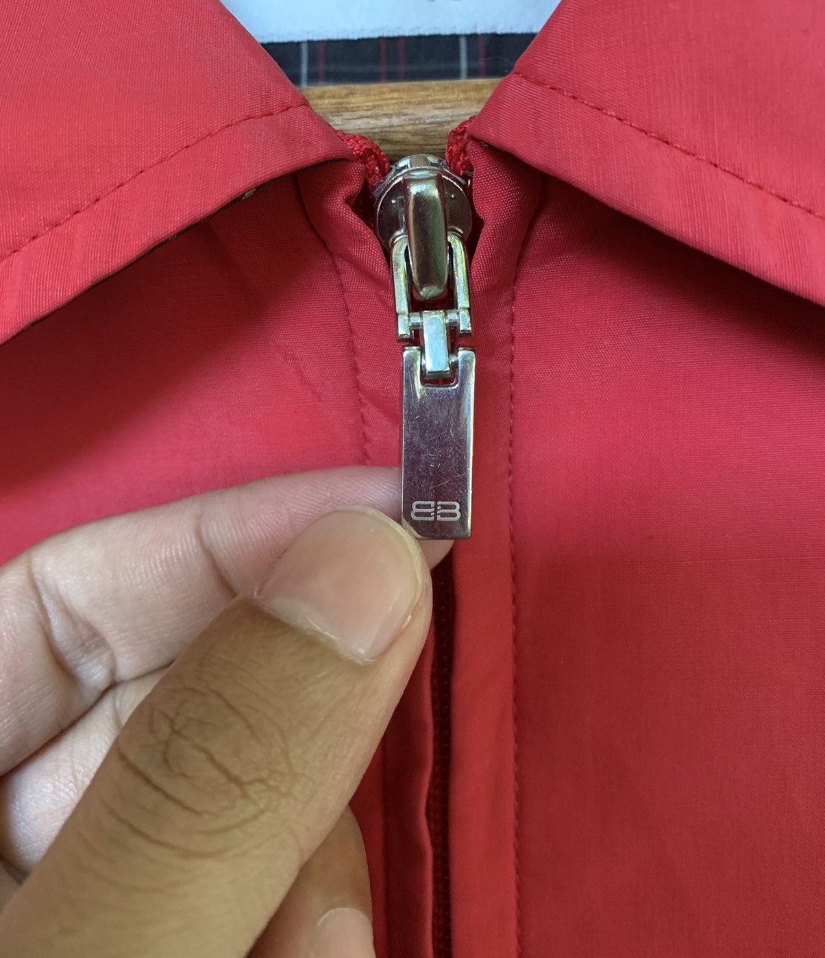 Balenciaga Balenciaga Red Nylon Jacket Size US M / EU 48-50 / 2 - 4 Thumbnail