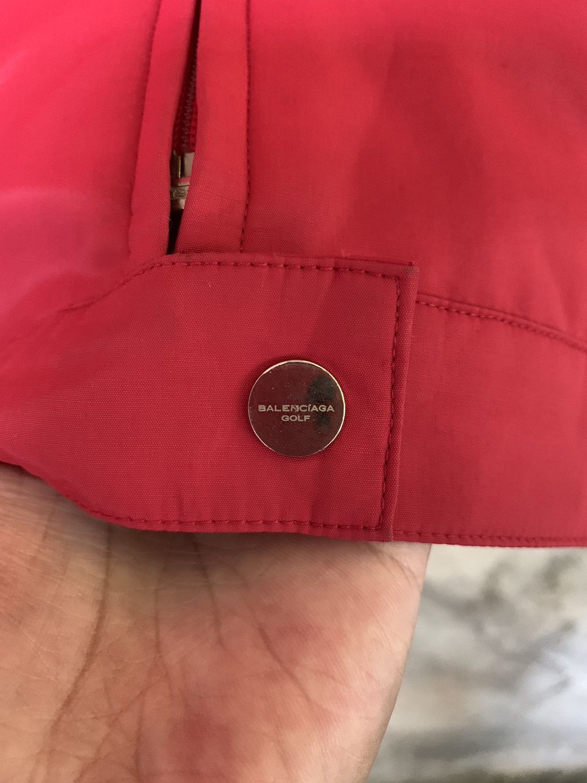 Balenciaga Balenciaga Red Nylon Jacket Size US M / EU 48-50 / 2 - 6 Thumbnail