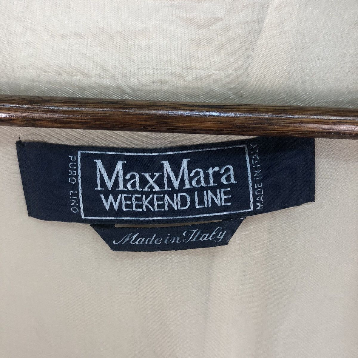 Max Mara Vintage Max Mara Cotton Blazer Size ONE SIZE - 7 Thumbnail