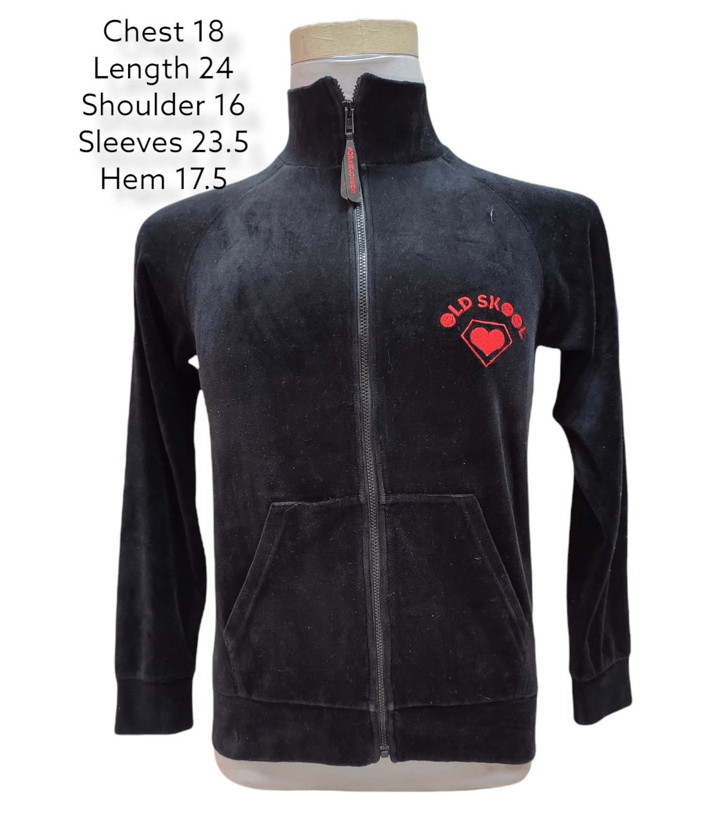 Japanese Brand × Seditionaries Super Lovers OldSkool Japan Velvet Zipper Sweater Size US S / EU 44-46 / 1 - 6 Thumbnail