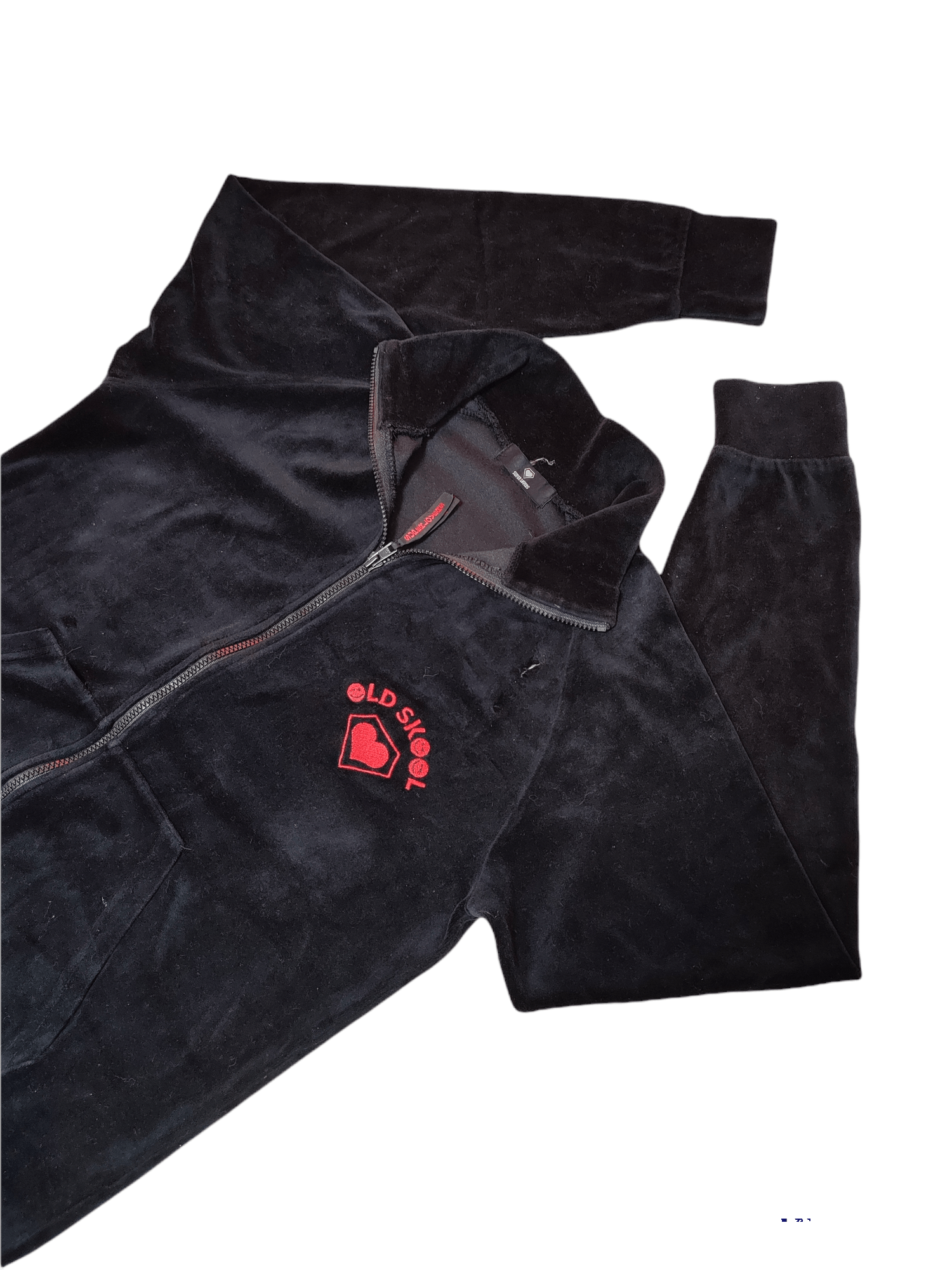 Japanese Brand × Seditionaries Super Lovers OldSkool Japan Velvet Zipper Sweater Size US S / EU 44-46 / 1 - 1 Thumbnail
