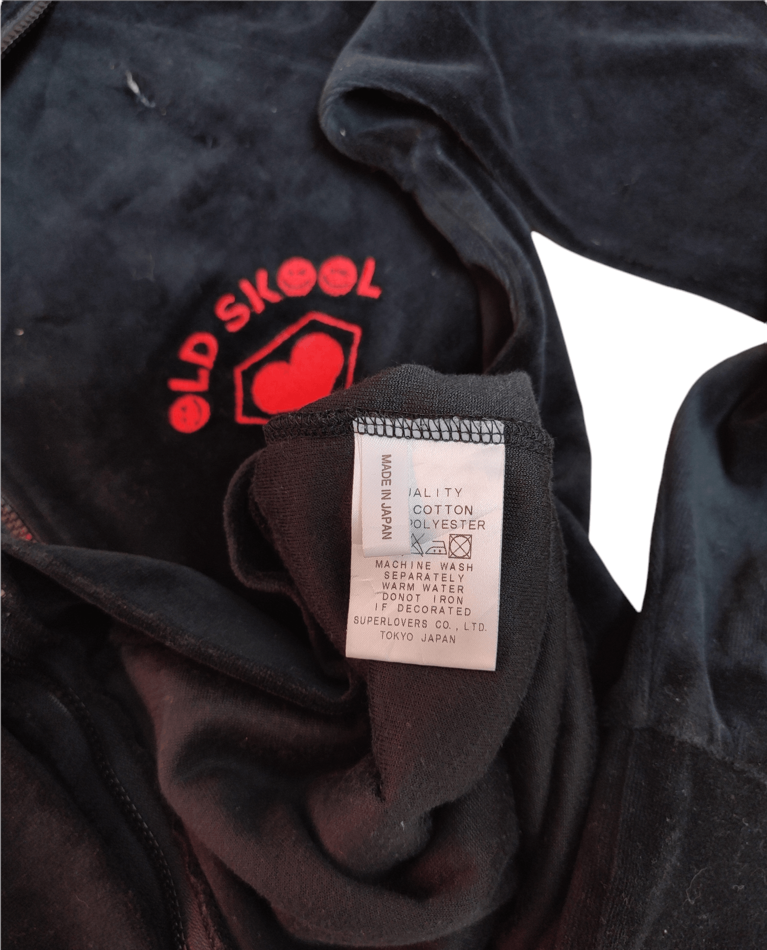 Japanese Brand × Seditionaries Super Lovers OldSkool Japan Velvet Zipper Sweater Size US S / EU 44-46 / 1 - 4 Thumbnail