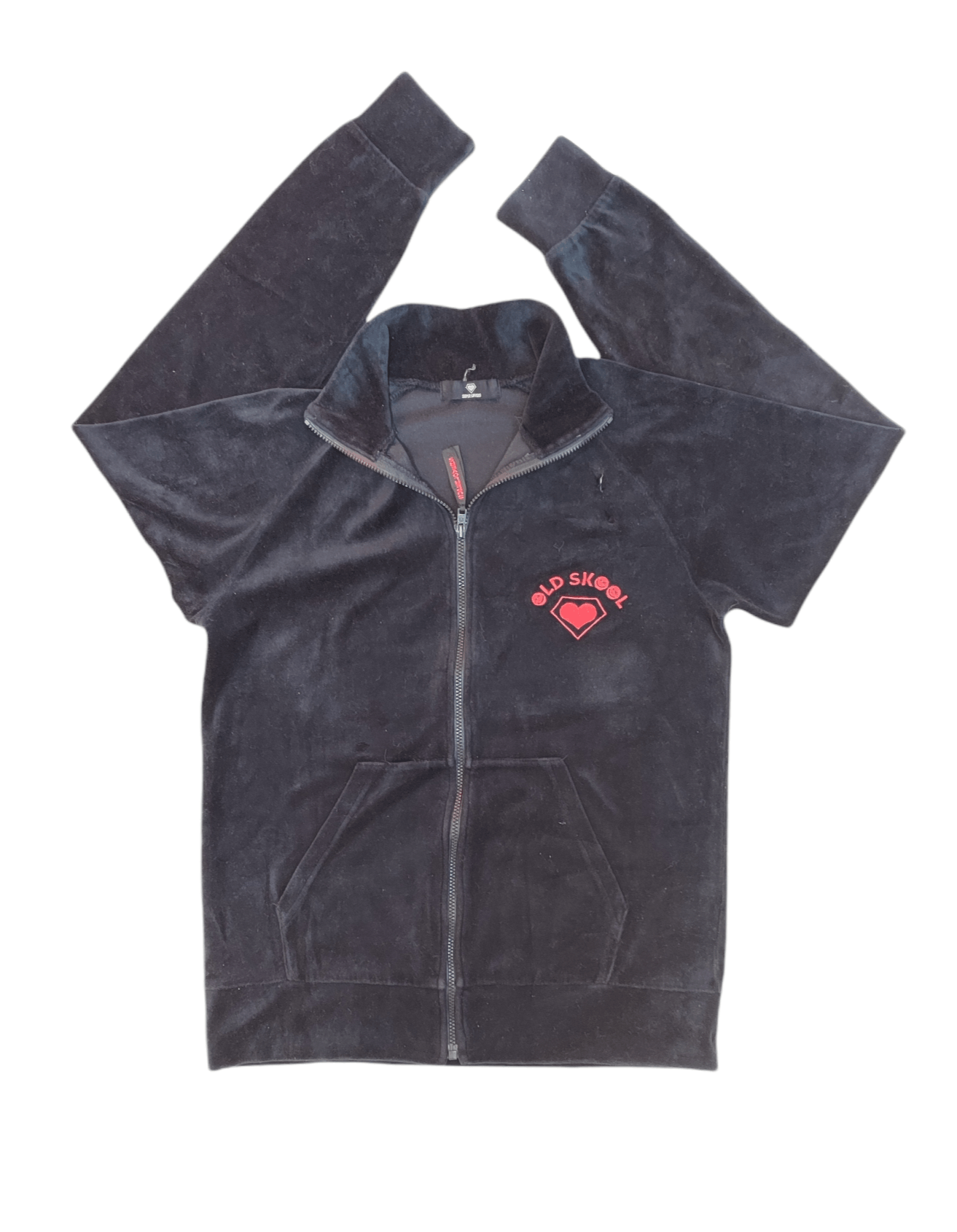 Japanese Brand × Seditionaries Super Lovers OldSkool Japan Velvet Zipper Sweater Size US S / EU 44-46 / 1 - 2 Thumbnail