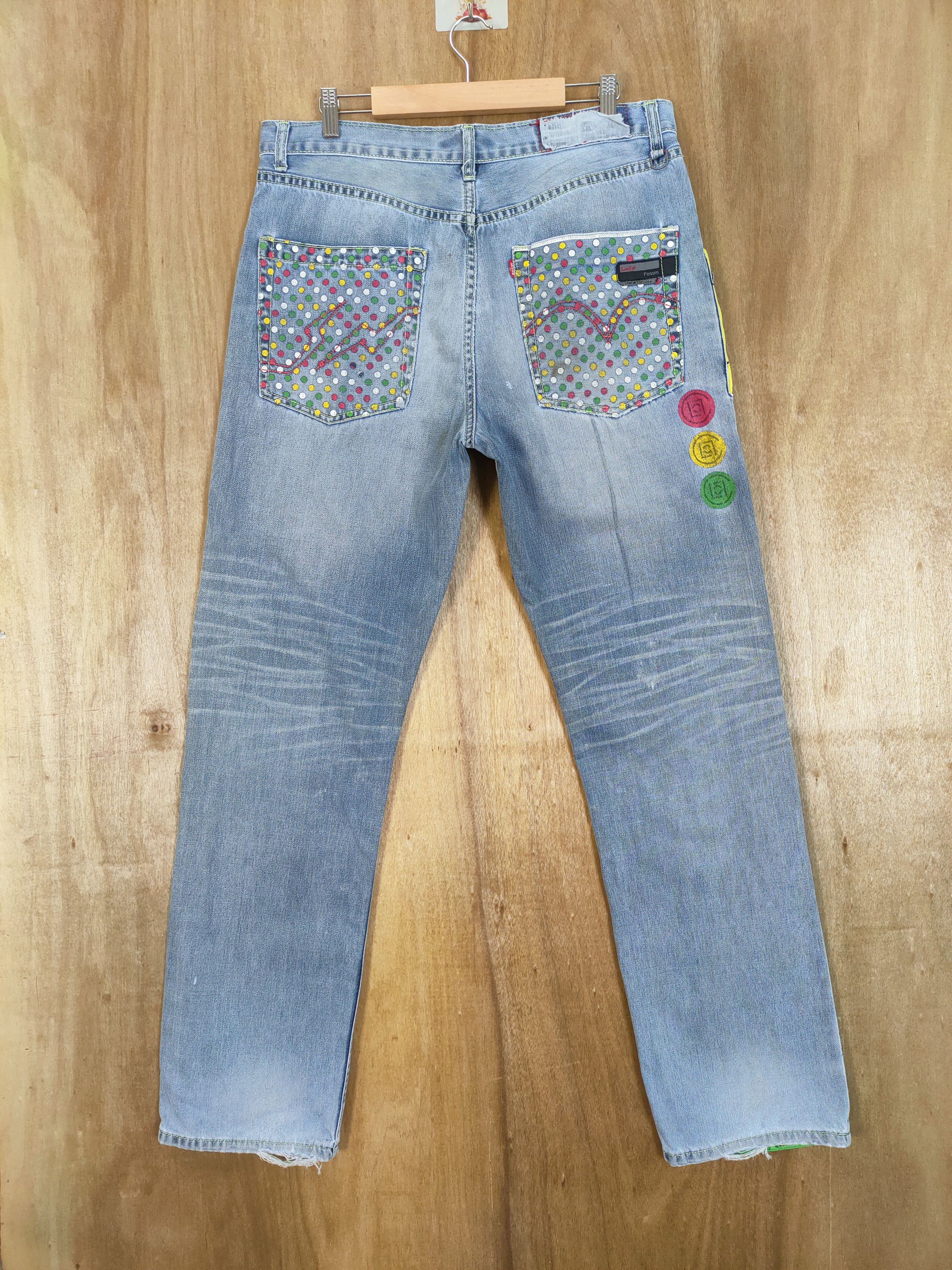 Levi's Vintage Clothing LEVI'S FADED LIGHT BLUE JEANS DENIM PANTS Size US 34 / EU 50 - 1 Thumbnail