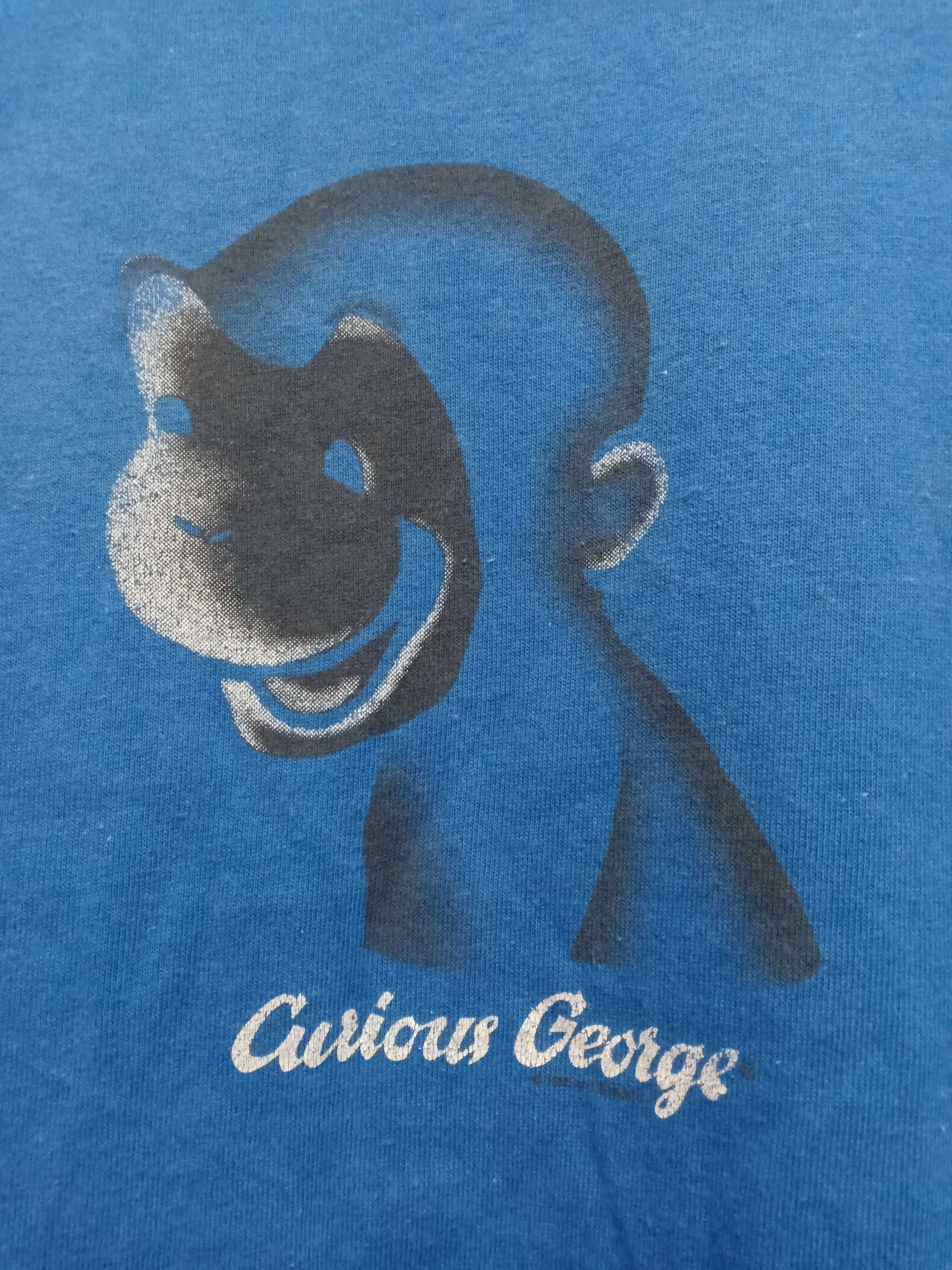 Vintage Vintage Curious George Movie 1995 T shirt Size US XS / EU 42 / 0 - 2 Thumbnail