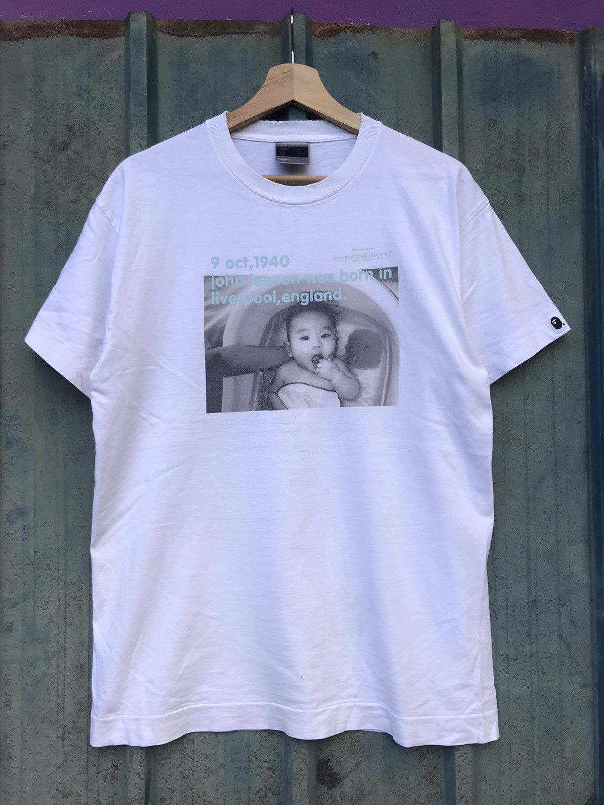 Bape Super Rare Vintage Bape John Lennon Size US M / EU 48-50 / 2 - 1 Thumbnail