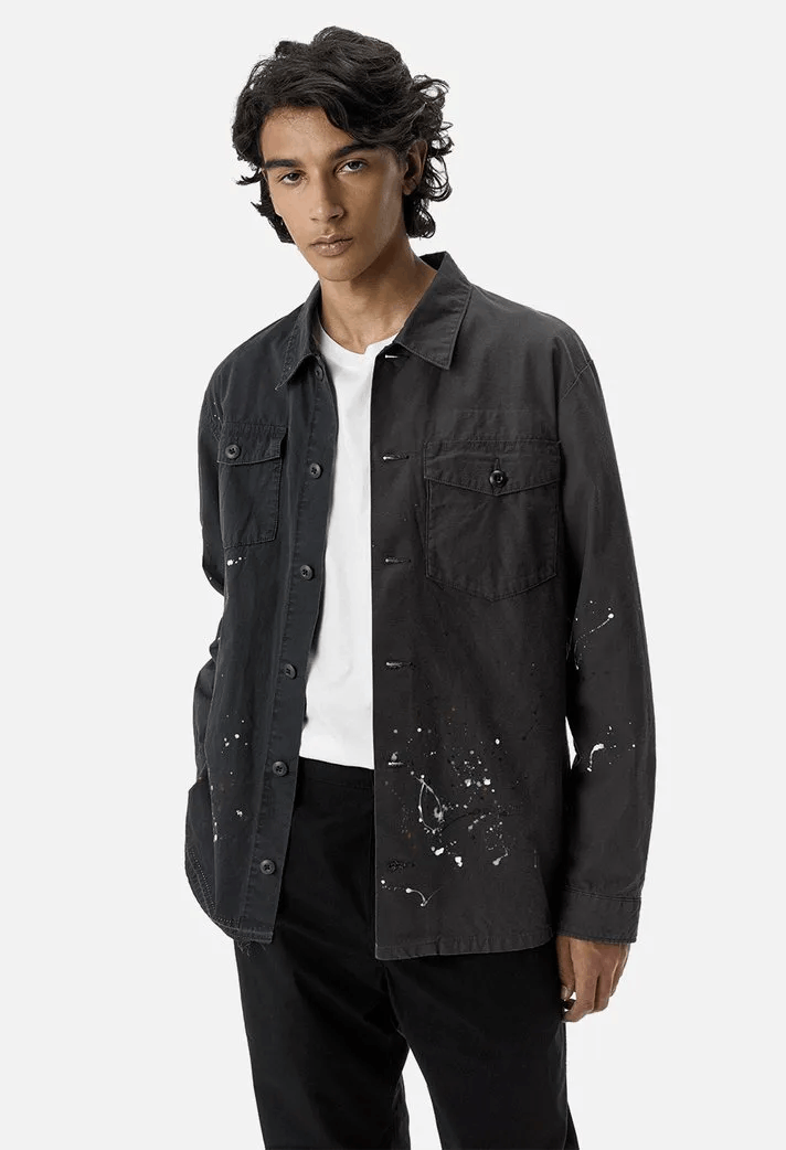 John Elliott Distorted Military Shirt | Grailed