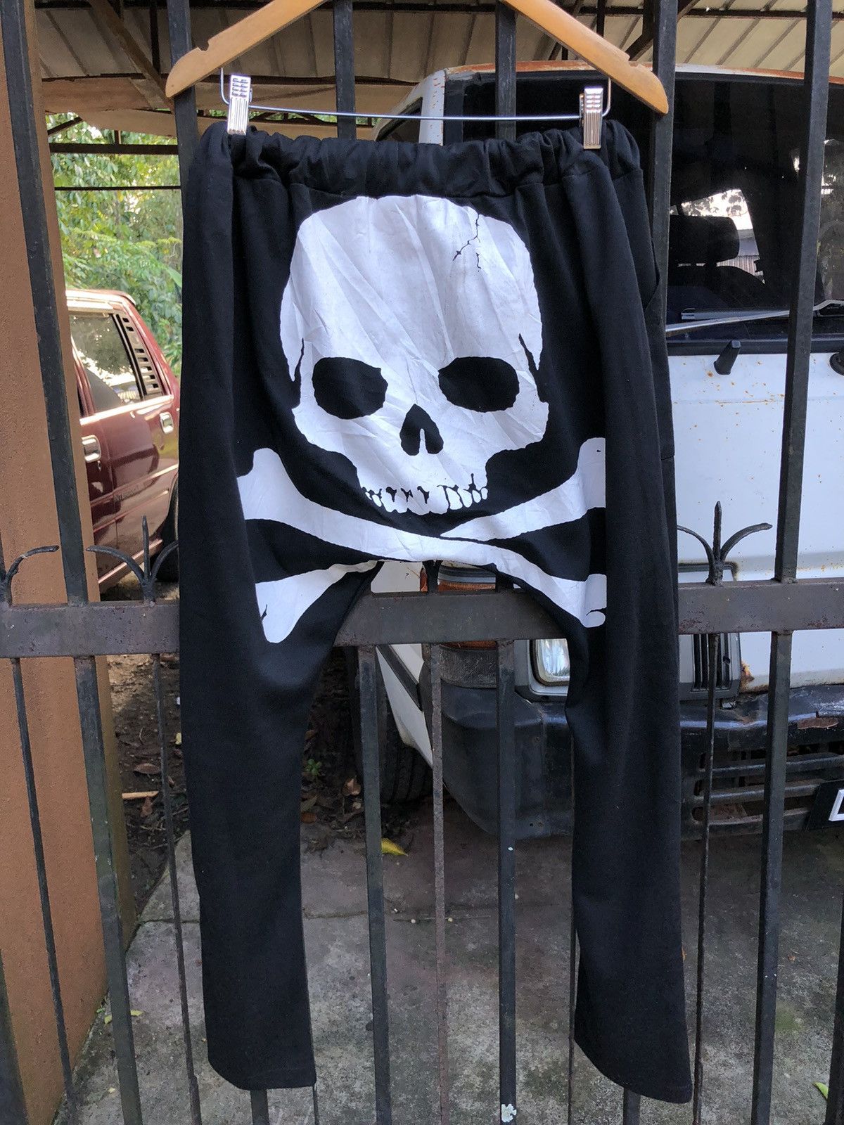 Designer Big Skull Jogger Pants Size US 33 - 1 Thumbnail
