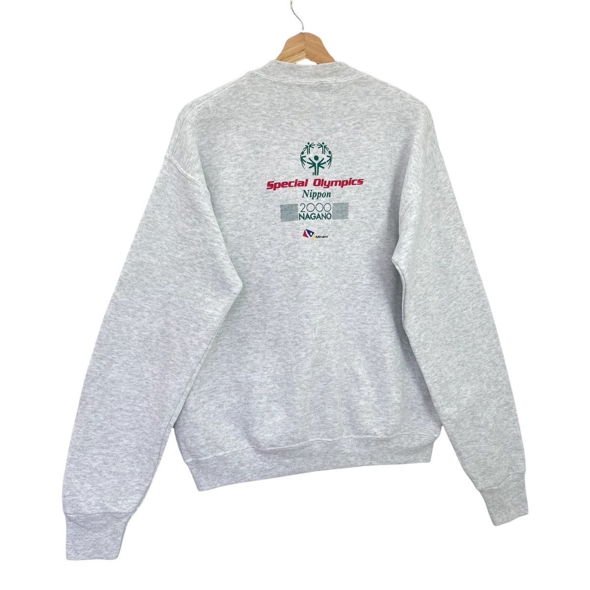 USA Olympics 90s Special Olympics Nippon Nagano Big Logo Sweatshirt Sz M Size US M / EU 48-50 / 2 - 2 Thumbnail