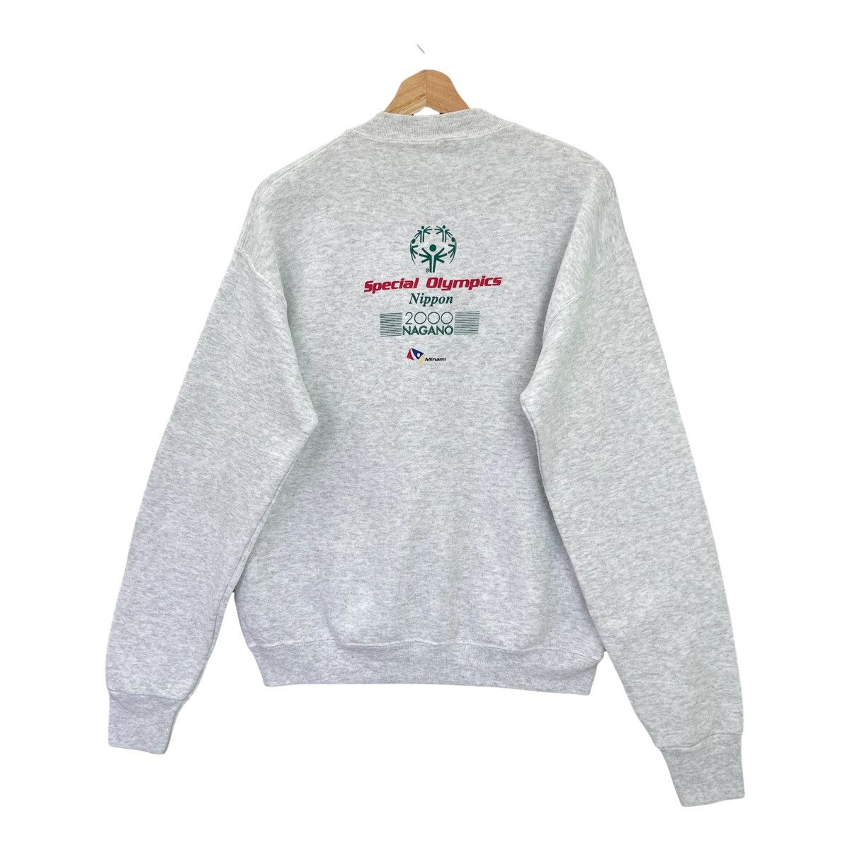 USA Olympics 90s Special Olympics Nippon Nagano Big Logo Sweatshirt Sz M Size US M / EU 48-50 / 2 - 3 Thumbnail